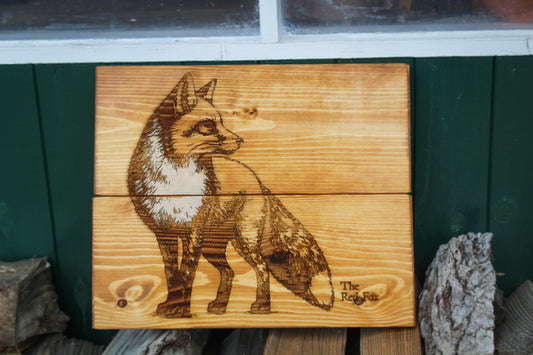 Fox Panel Panel Art – The Dribbly Yak Company