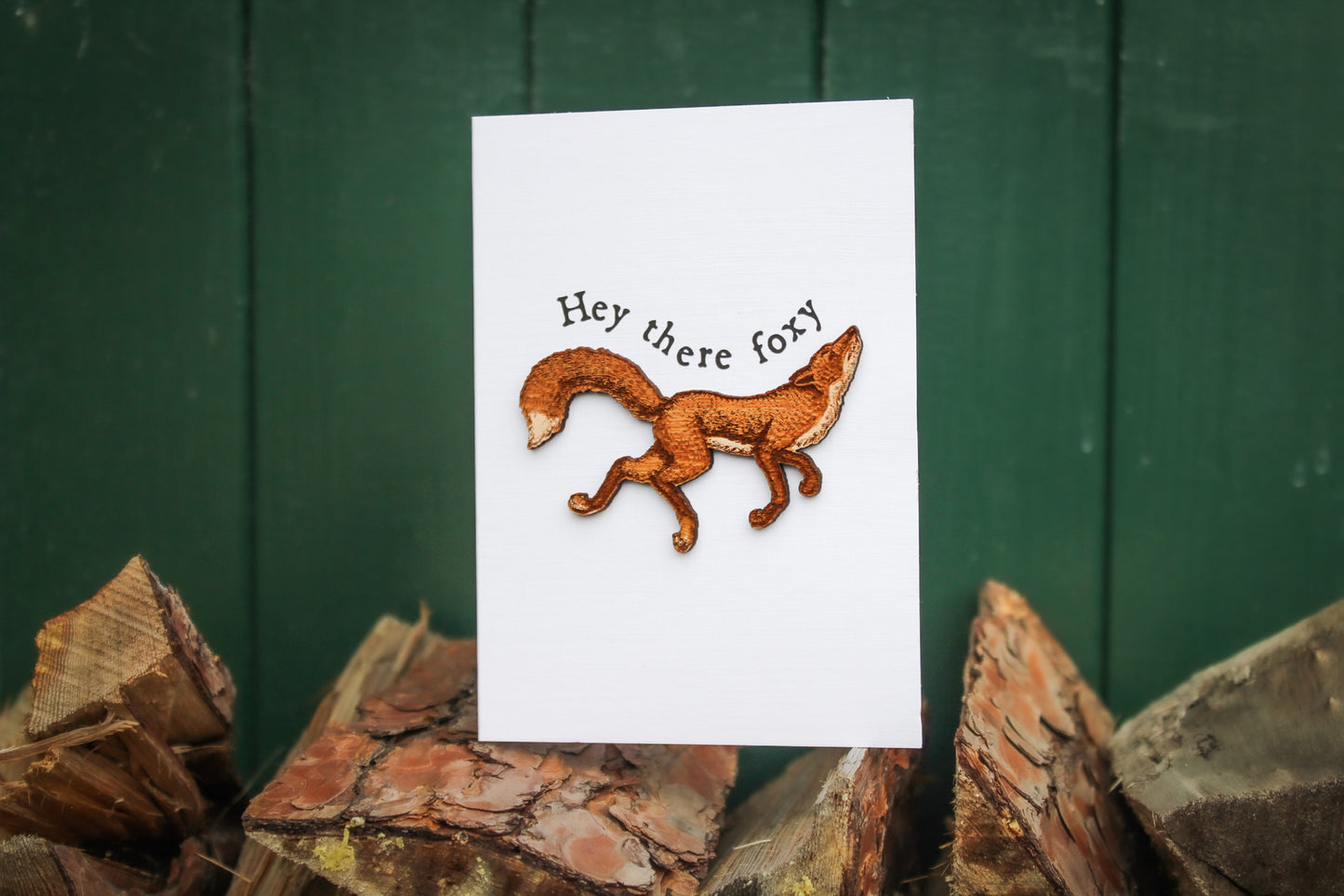 Hello There Foxy Greeting Card
