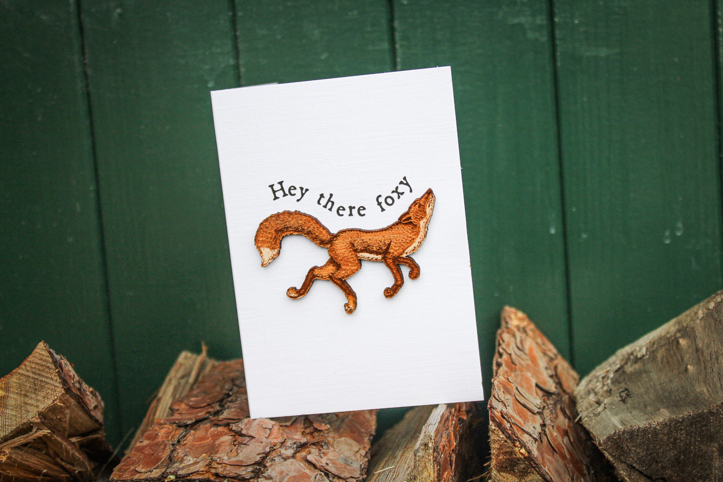 Hello There Foxy Greeting Card