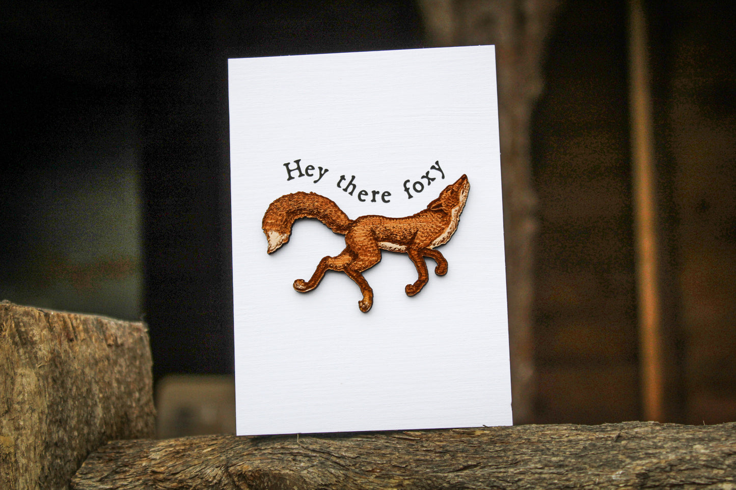 Hello There Foxy Greeting Card