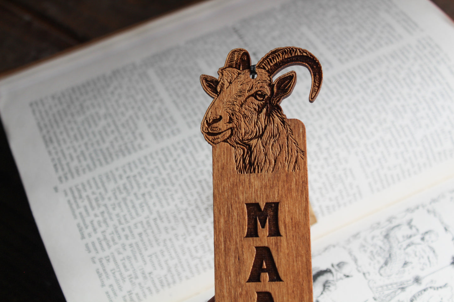 Goat Bookmark