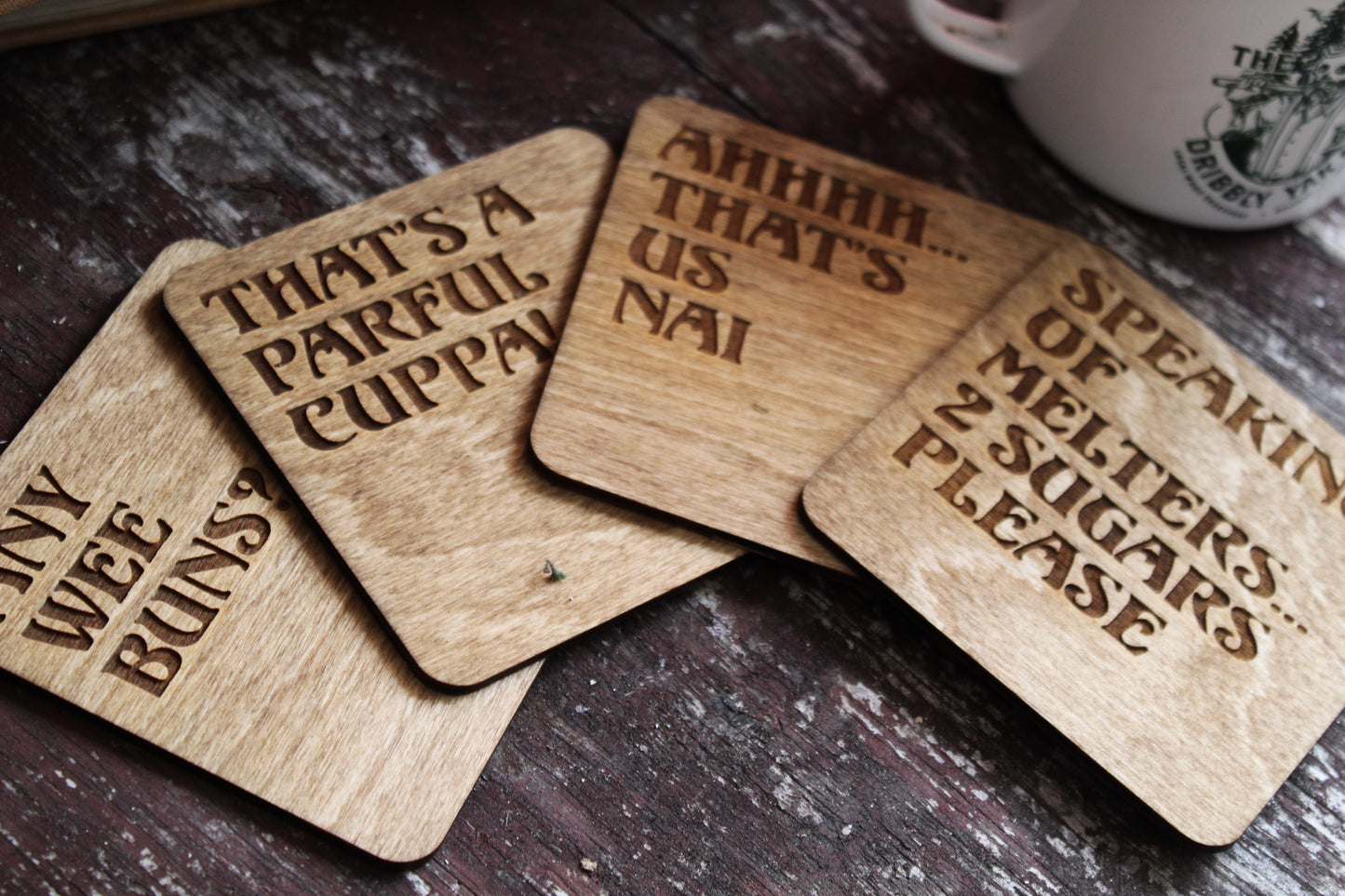 Northern Irish Slang Coasters