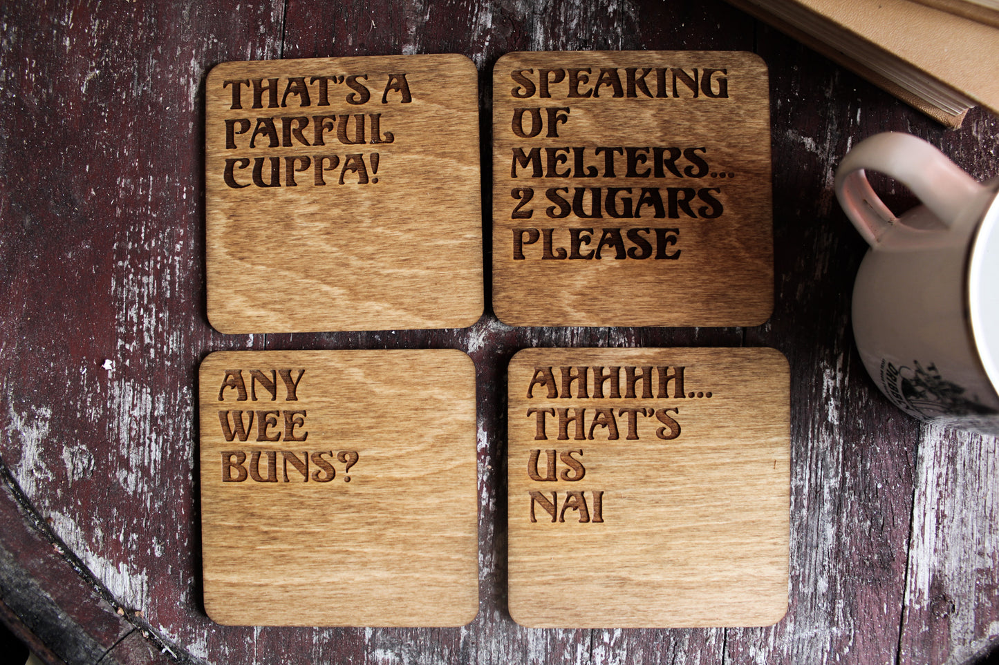 Northern Irish Slang Coasters