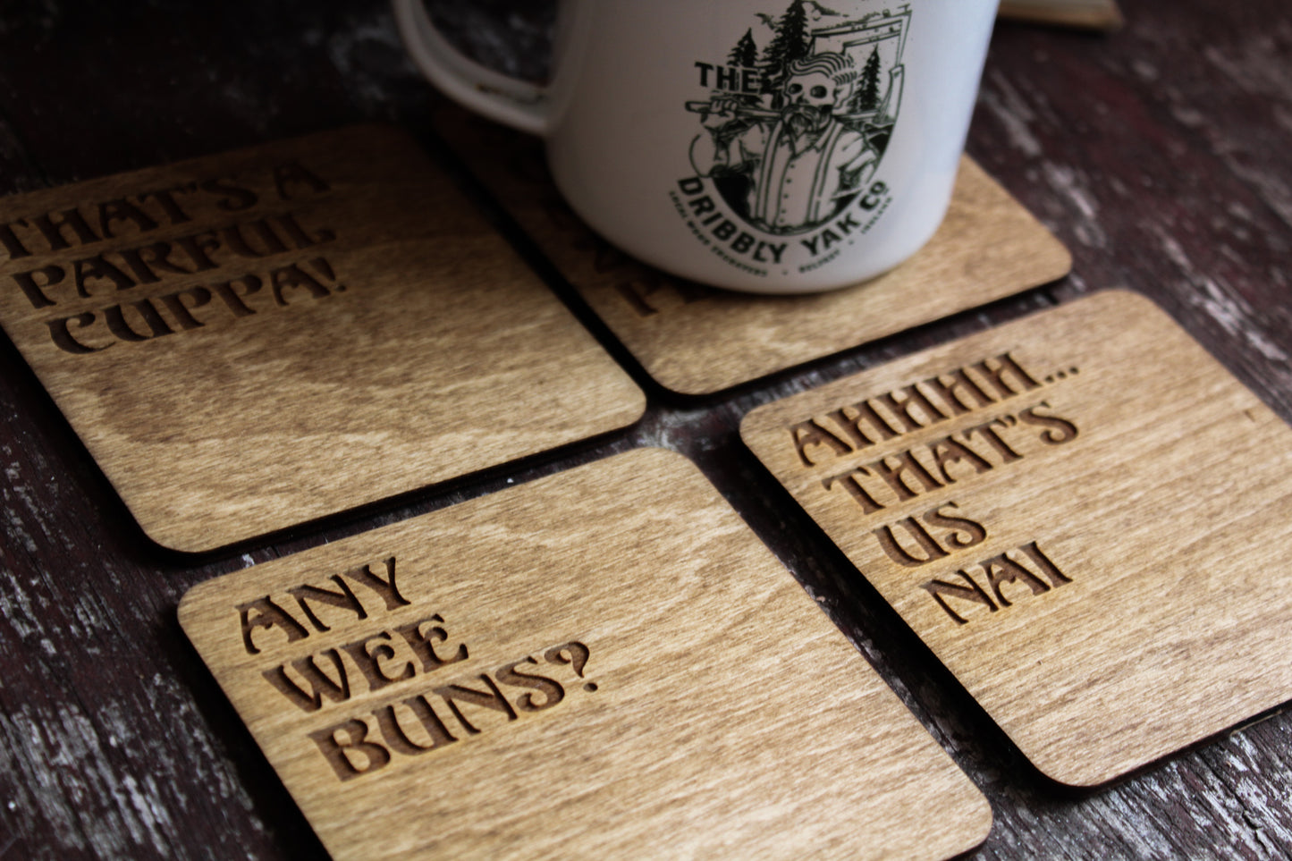 Northern Irish Slang Coasters