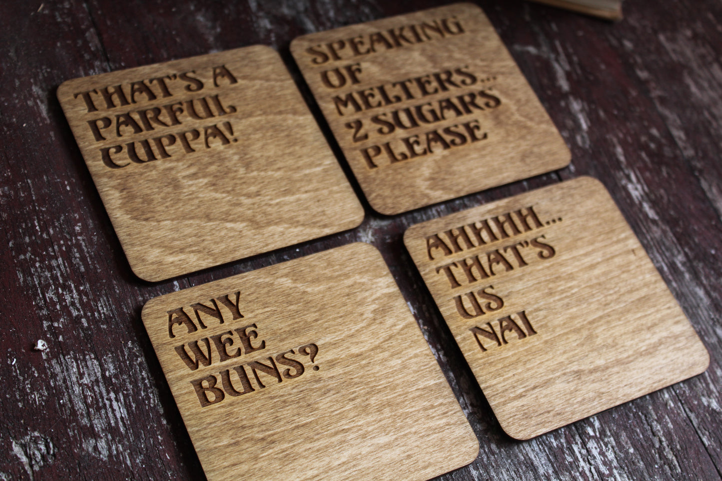 Northern Irish Slang Coasters