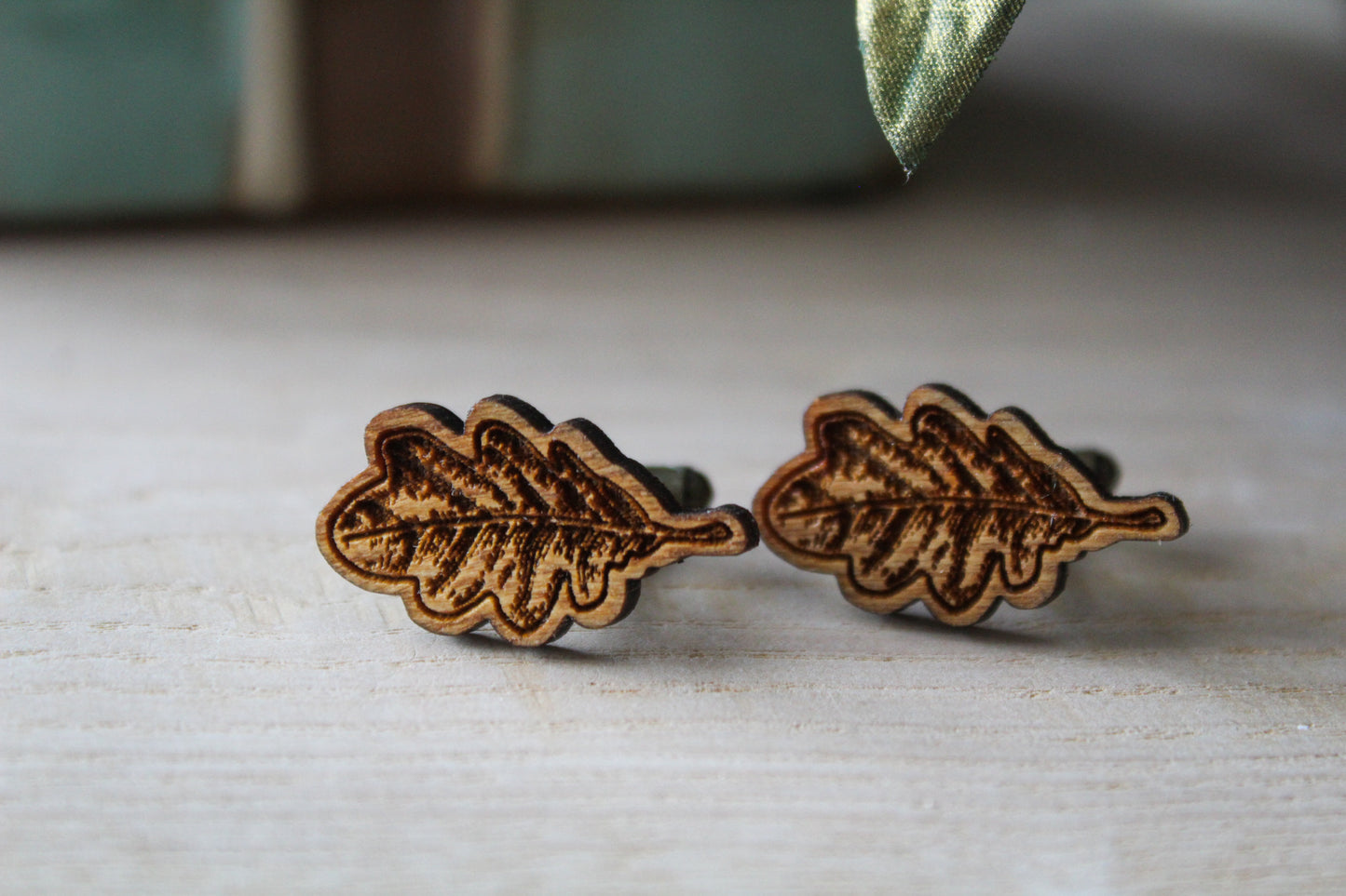 Oak Leaf Cufflinks