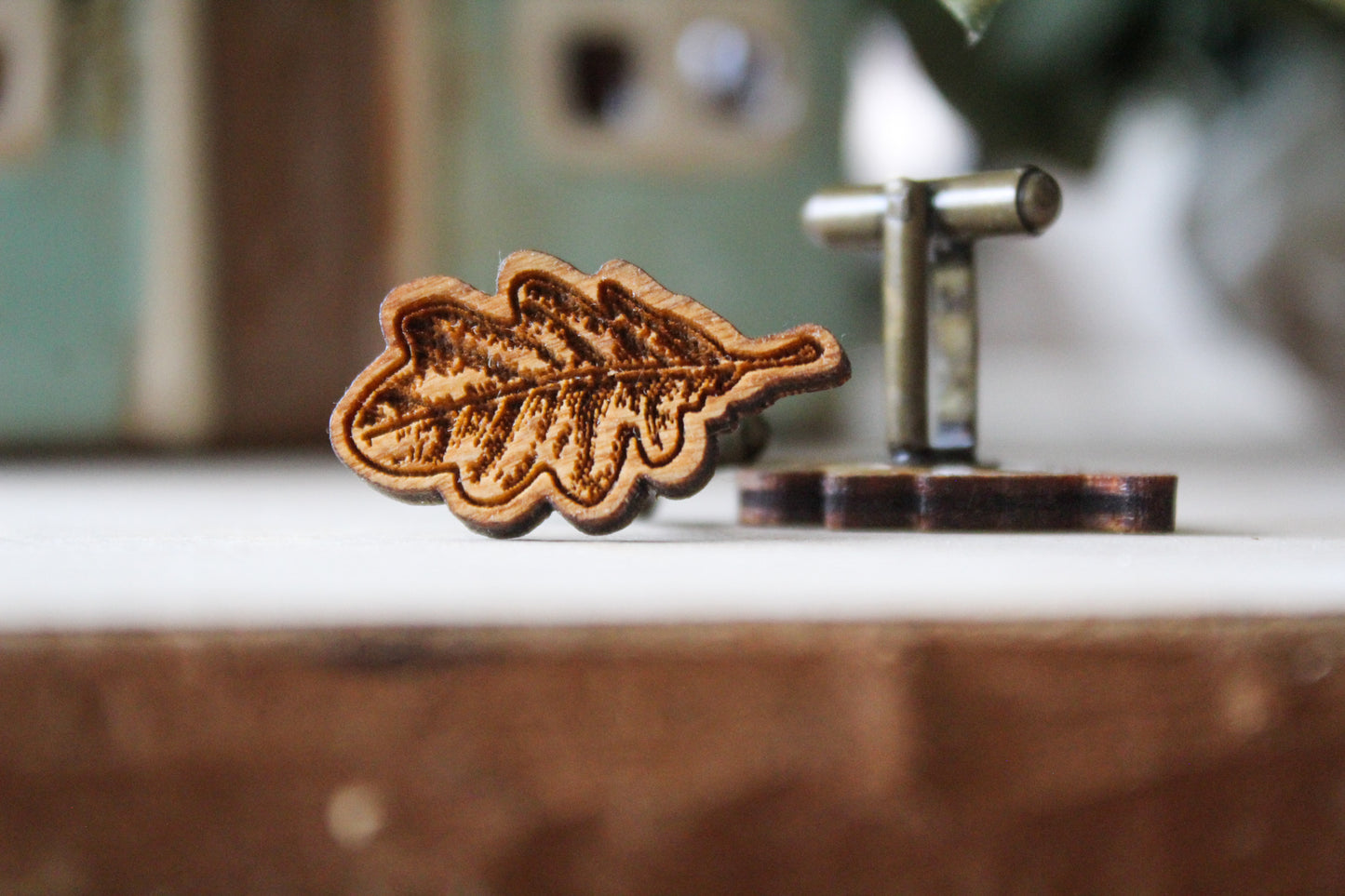 Oak Leaf Cufflinks