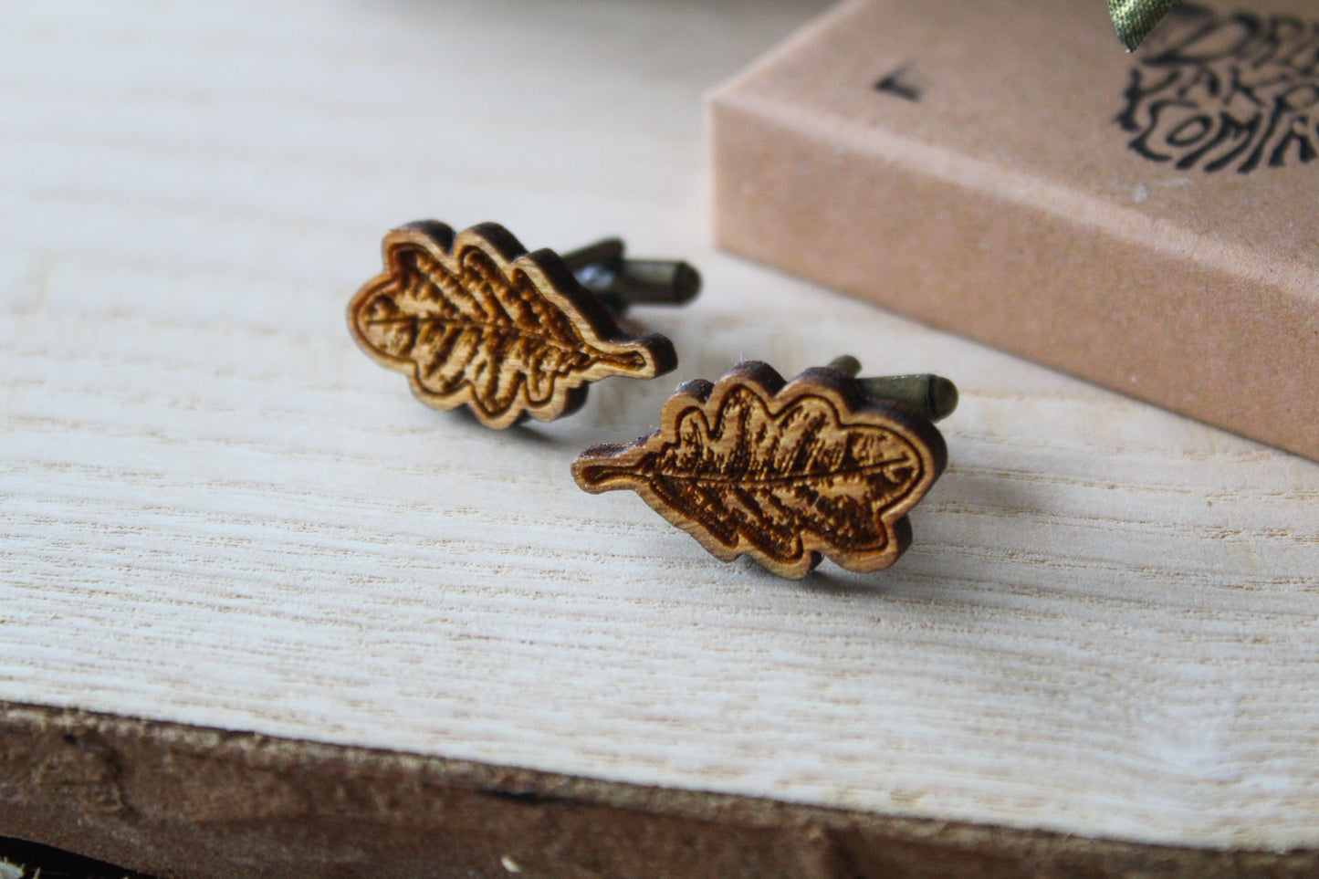 Oak Leaf Cufflinks