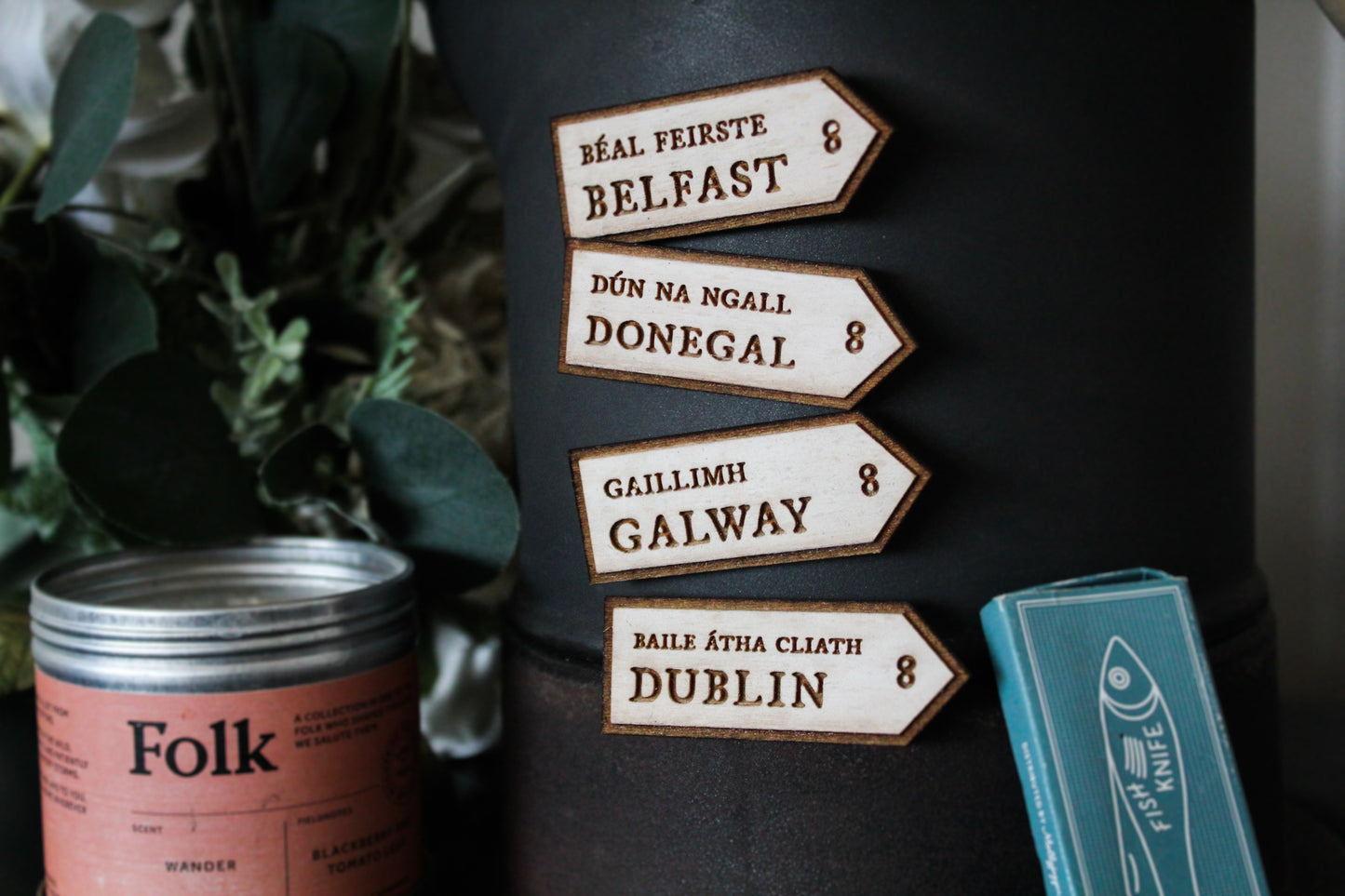 Road Sign Magnet