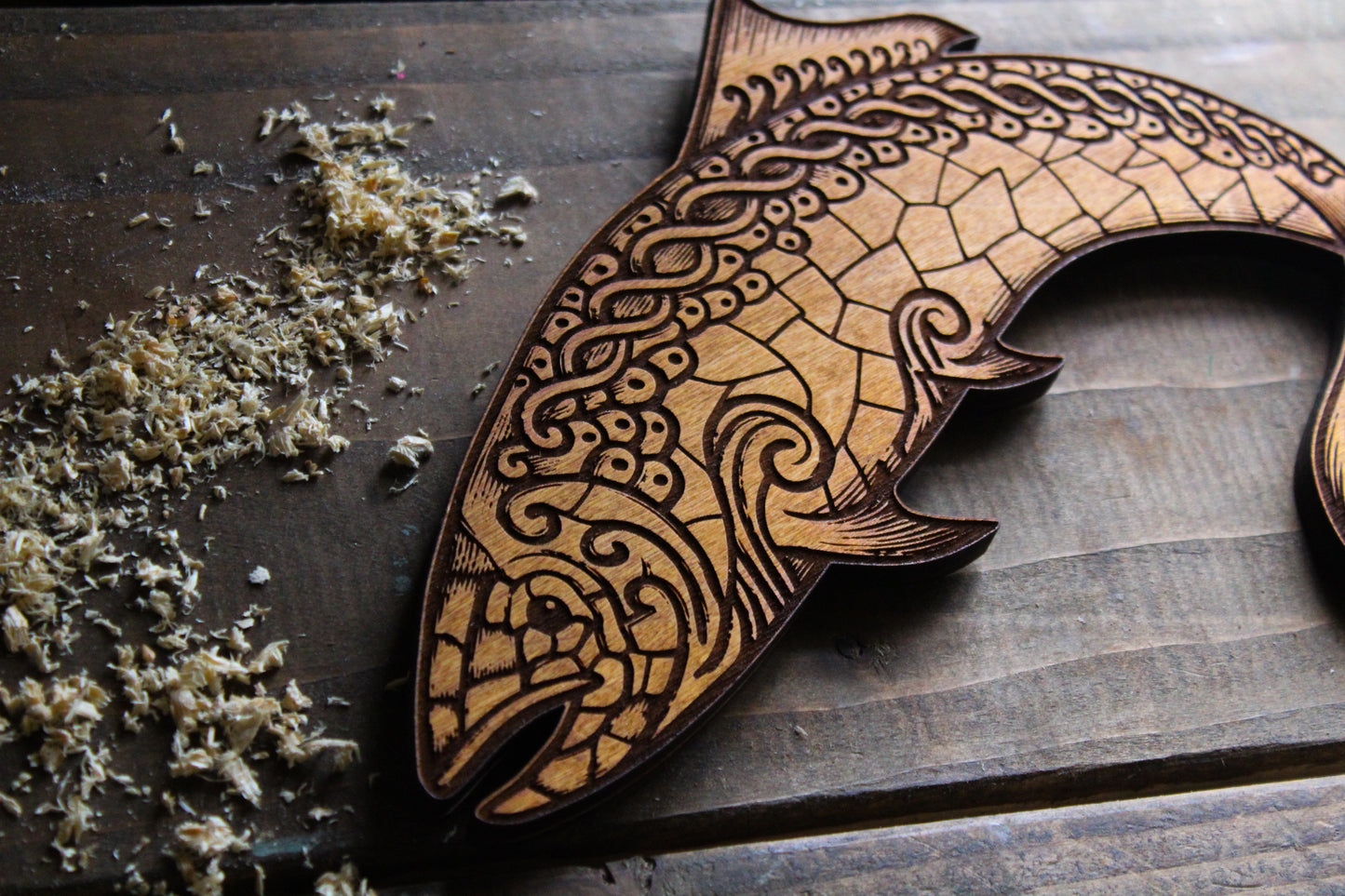 The Salmon Of Knowledge Wall Hanging