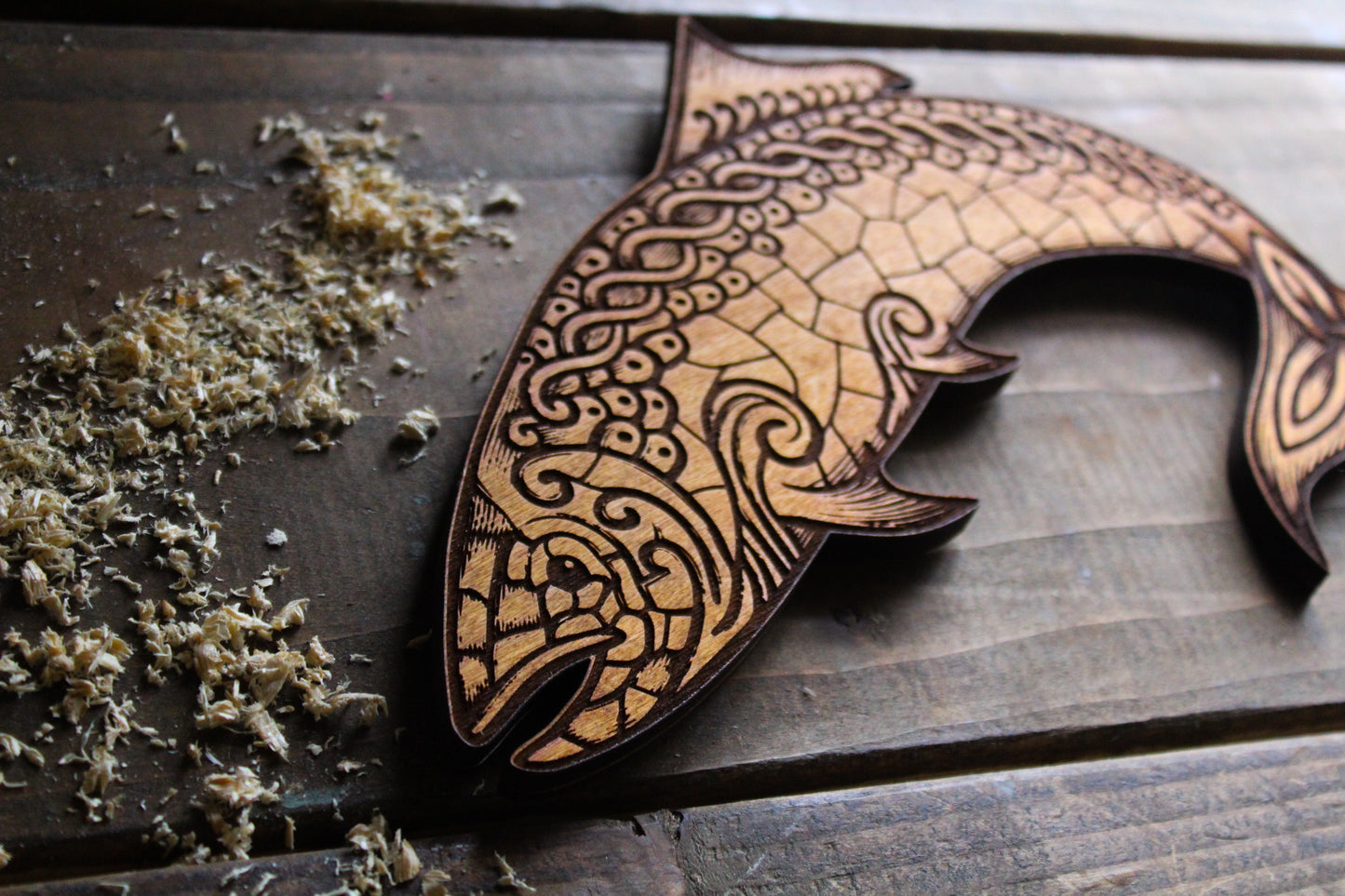 The Salmon Of Knowledge Wall Hanging