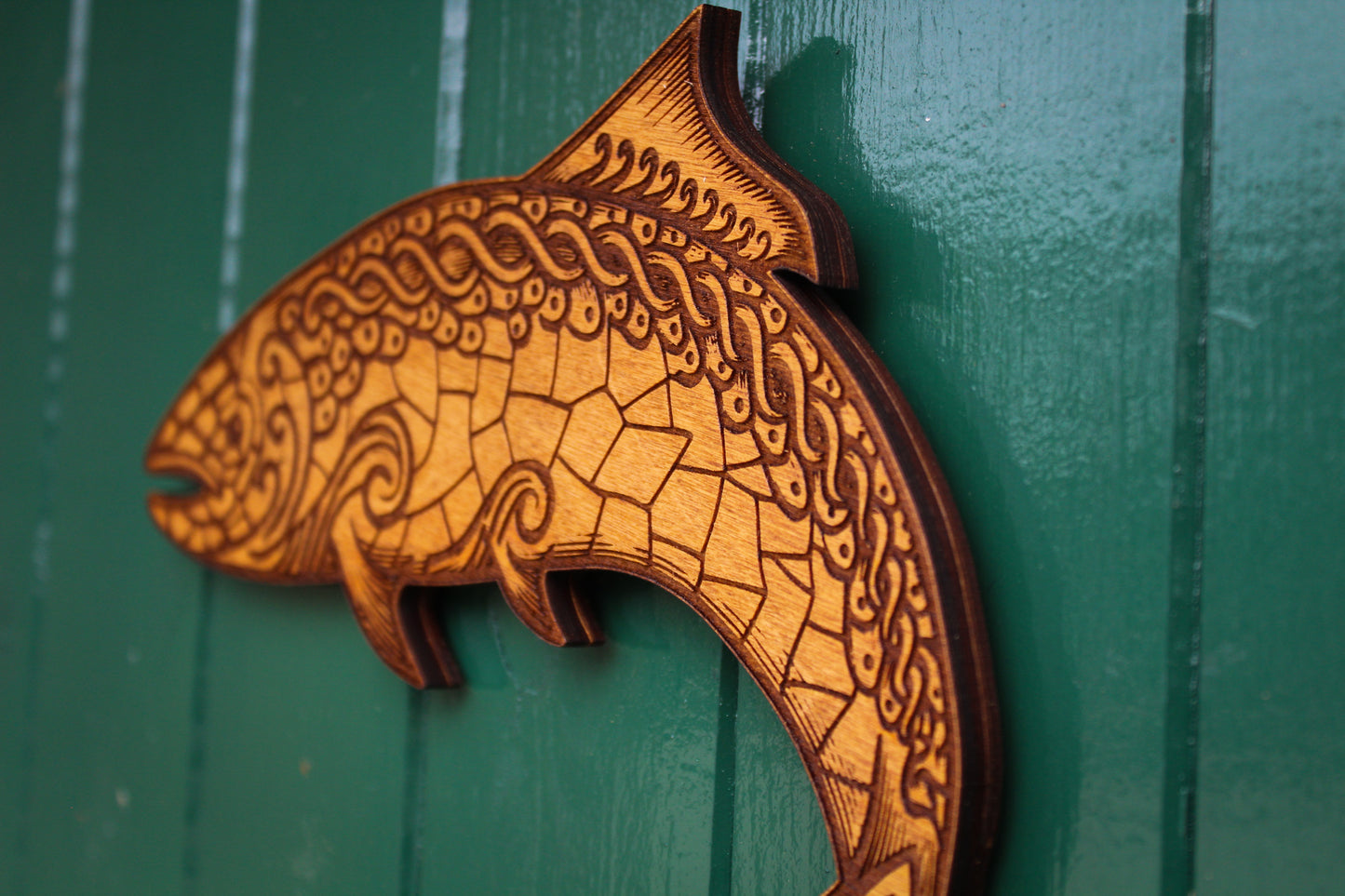 The Salmon Of Knowledge Wall Hanging