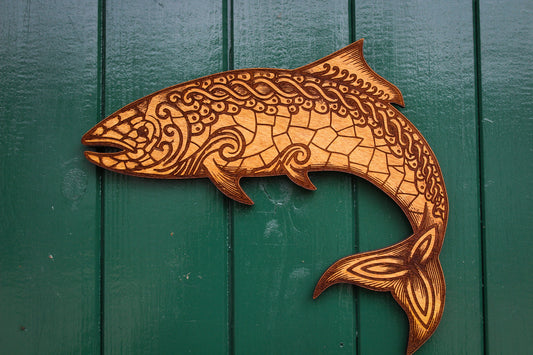 The Salmon Of Knowledge Wall Hanging