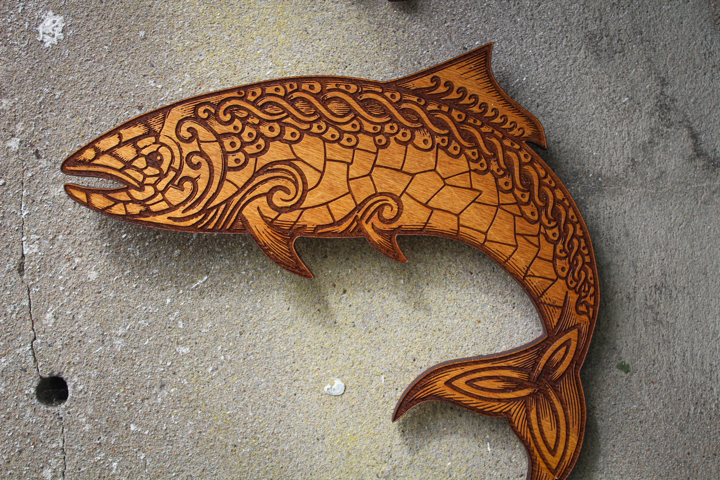 The Salmon Of Knowledge Wall Hanging