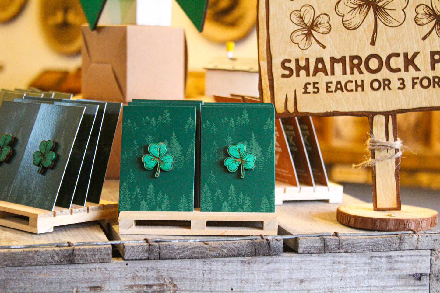 Shamrock Pin