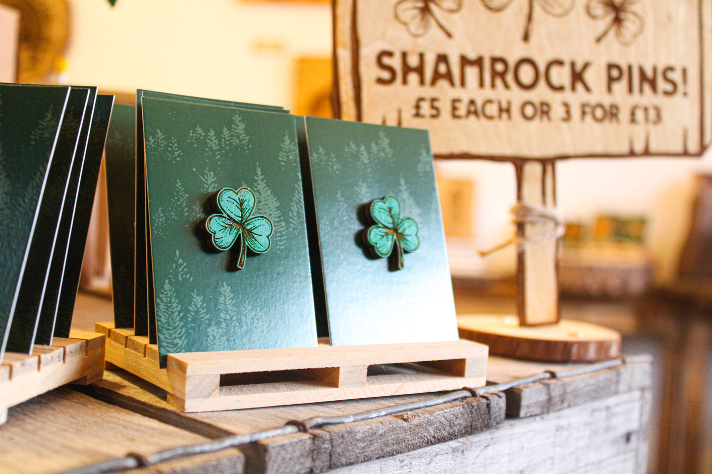 Shamrock Pin