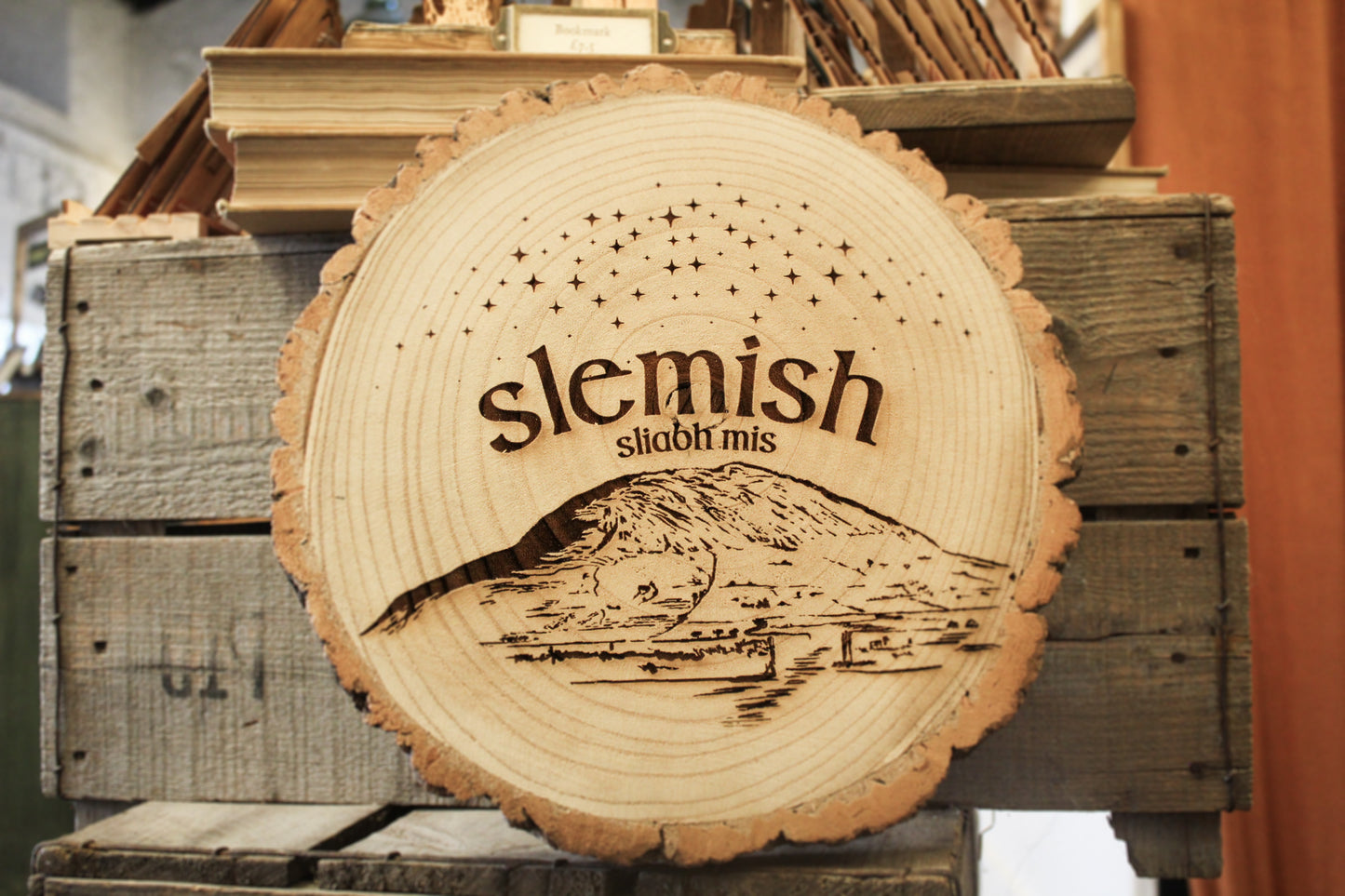 Slemish Mountain Log Slice