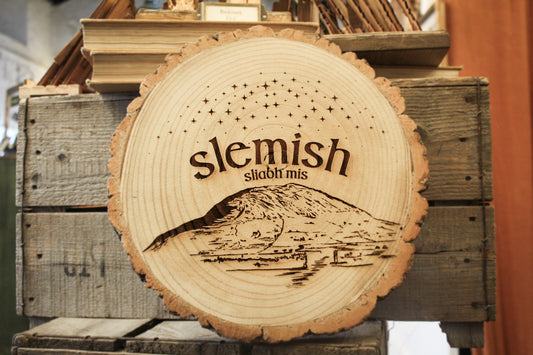 Slemish Mountain Log Slice