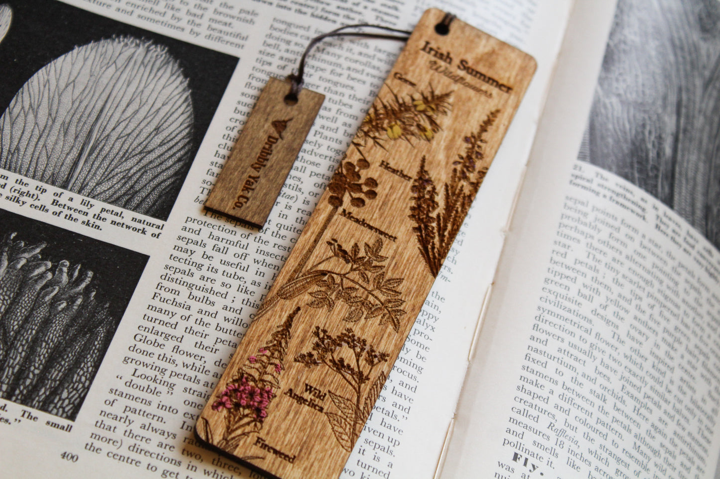 Irish Wildflowers Bookmark