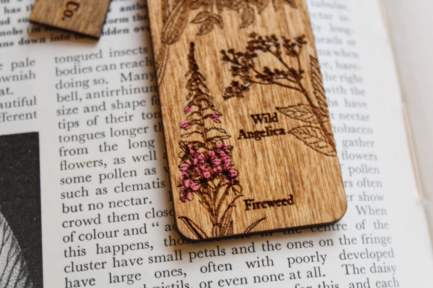 Irish Wildflowers Bookmark