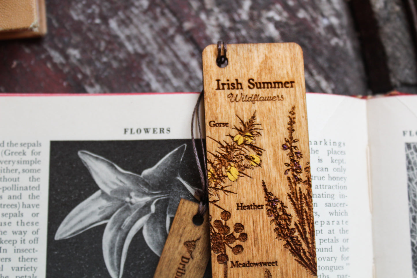 Irish Wildflowers Bookmark
