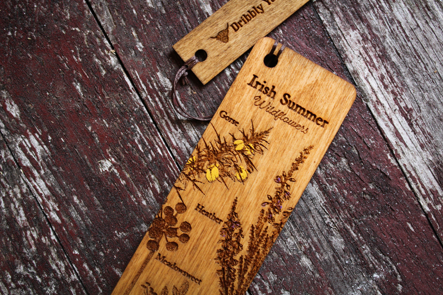 Irish Wildflowers Bookmark