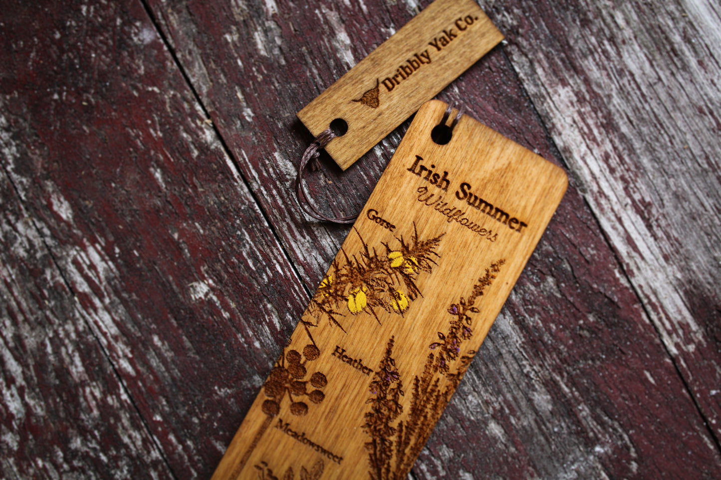 Irish Wildflowers Bookmark
