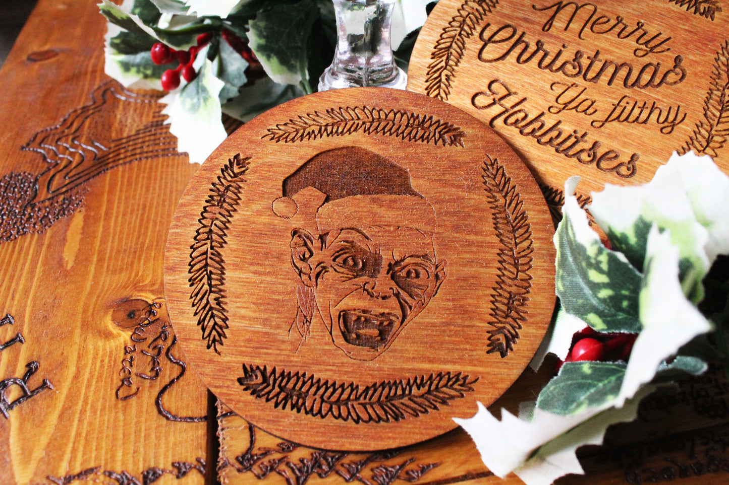 Hobbit Christmas Coasters image 5