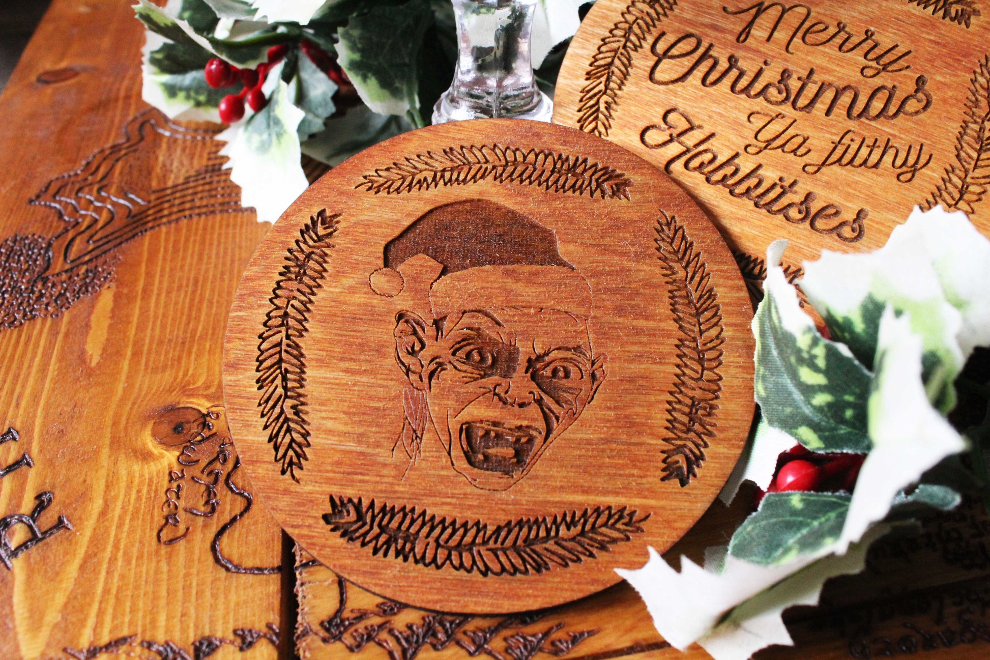Hobbit Christmas Coasters image 5