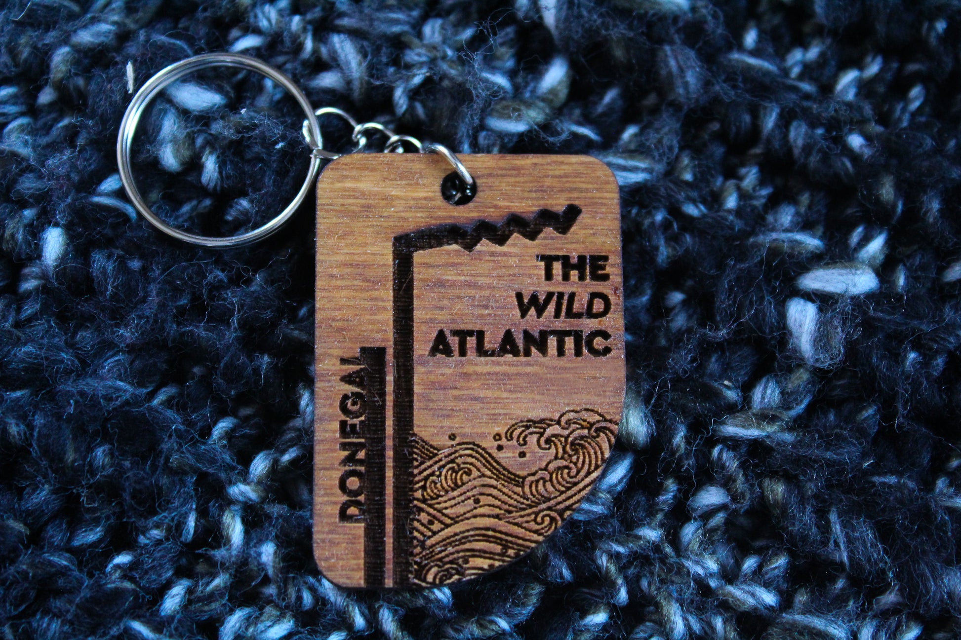 The Wild Atlantic (Donegal) Keyring image 5