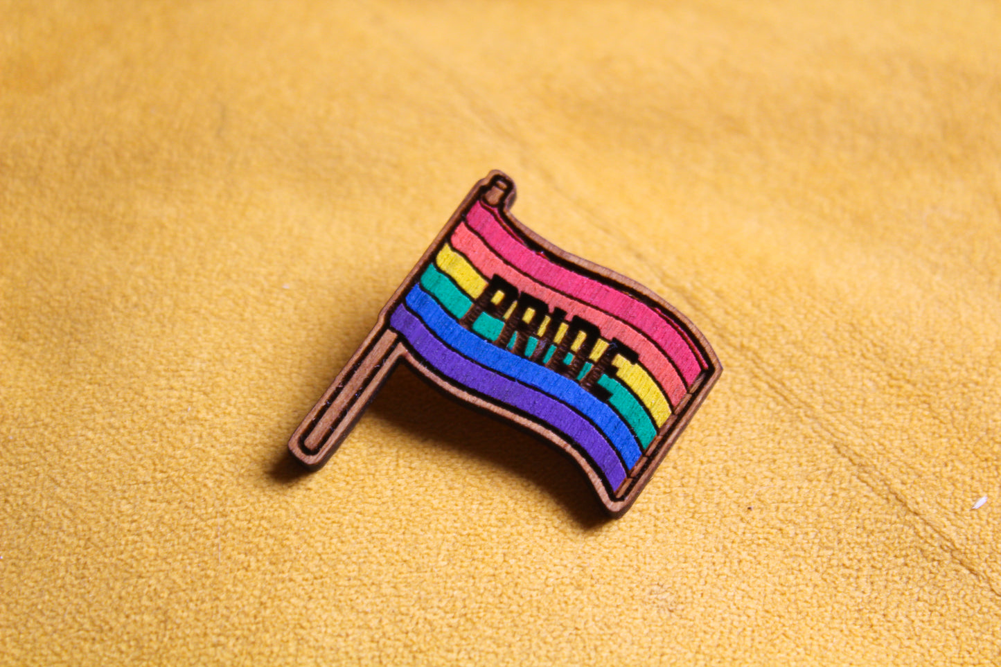 Pride Rainbow Flag Pin image 4
