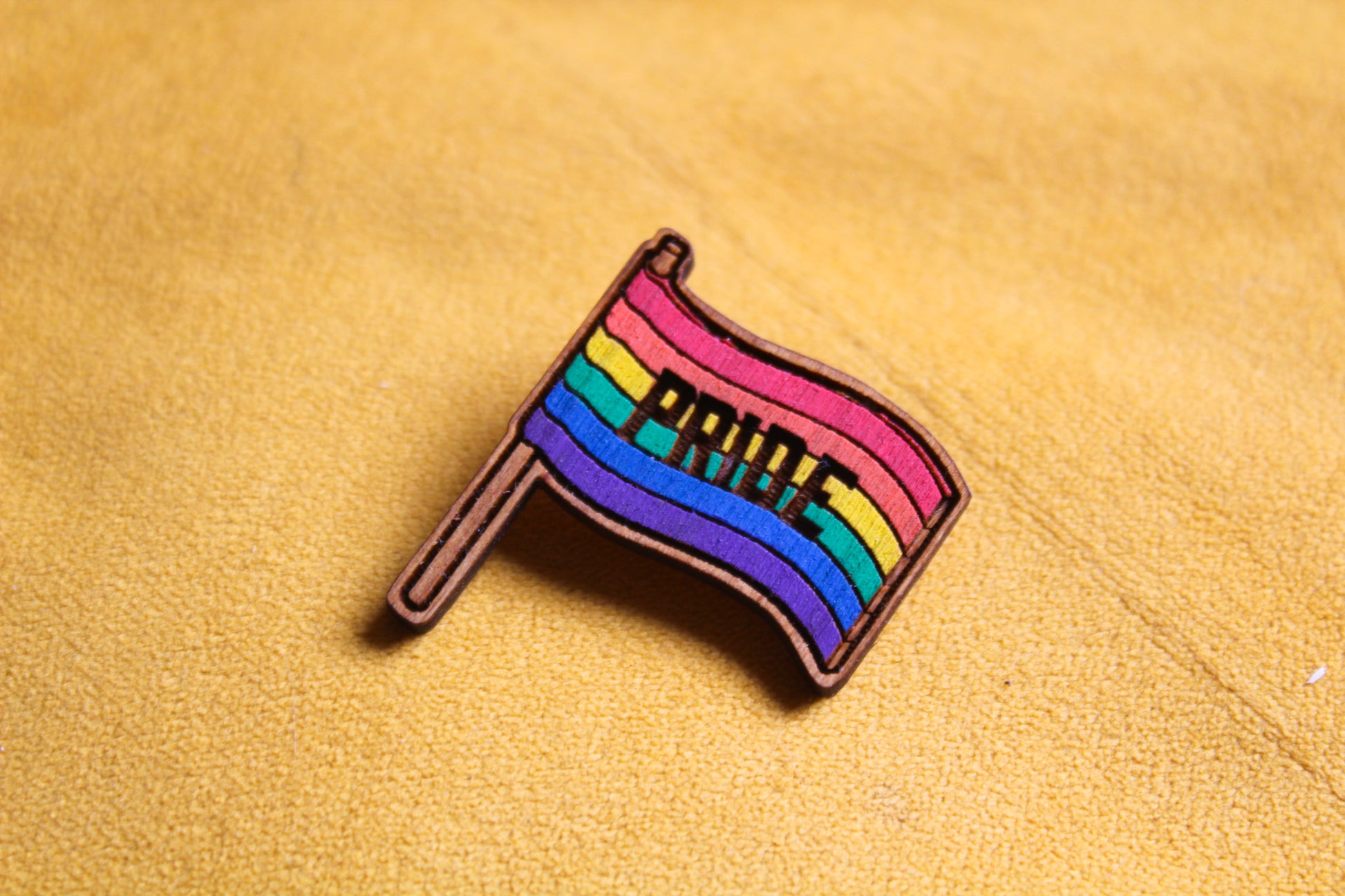Pride Rainbow Flag Pin image 4
