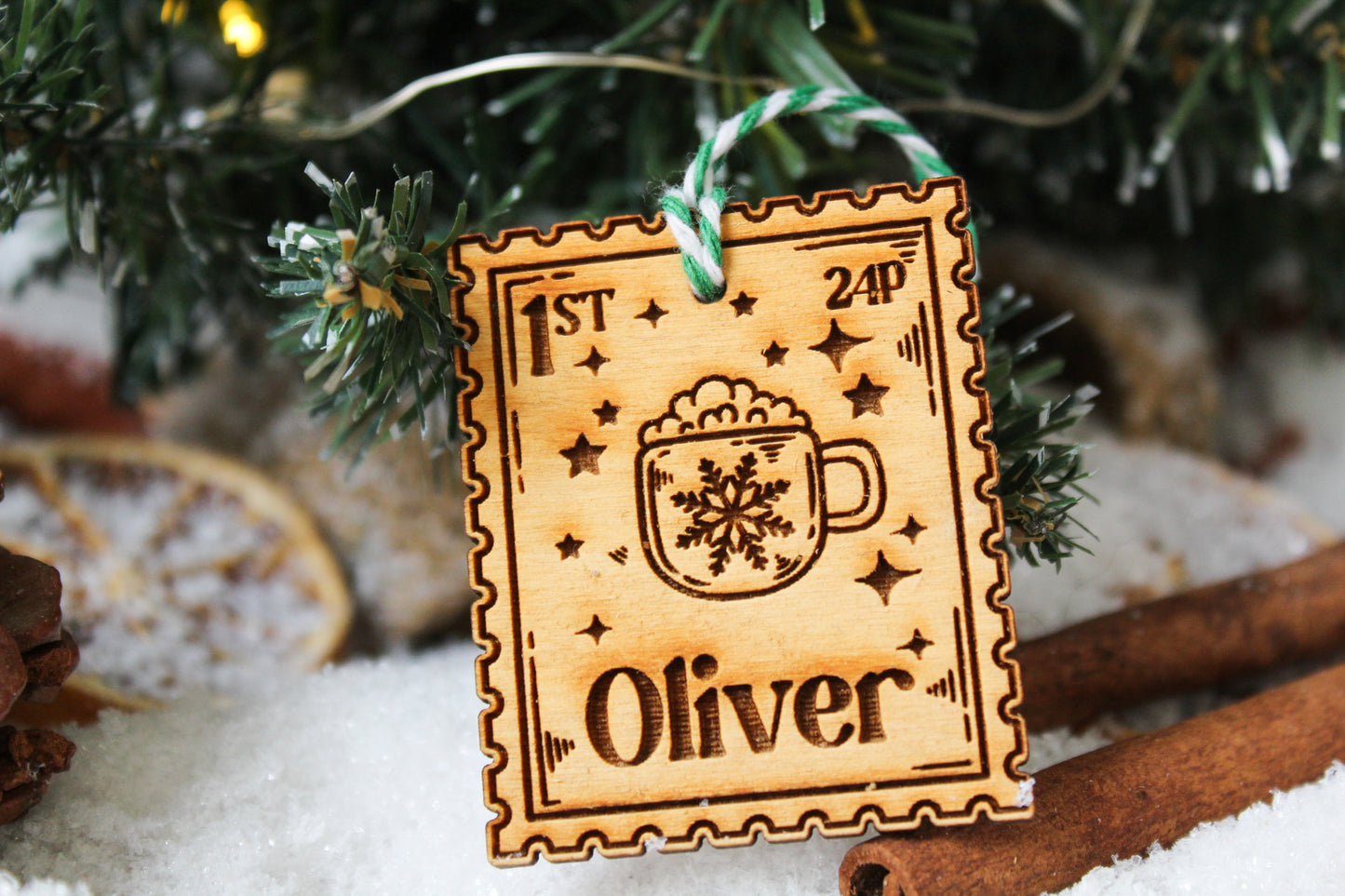 Stamp Collecting Bauble image 1