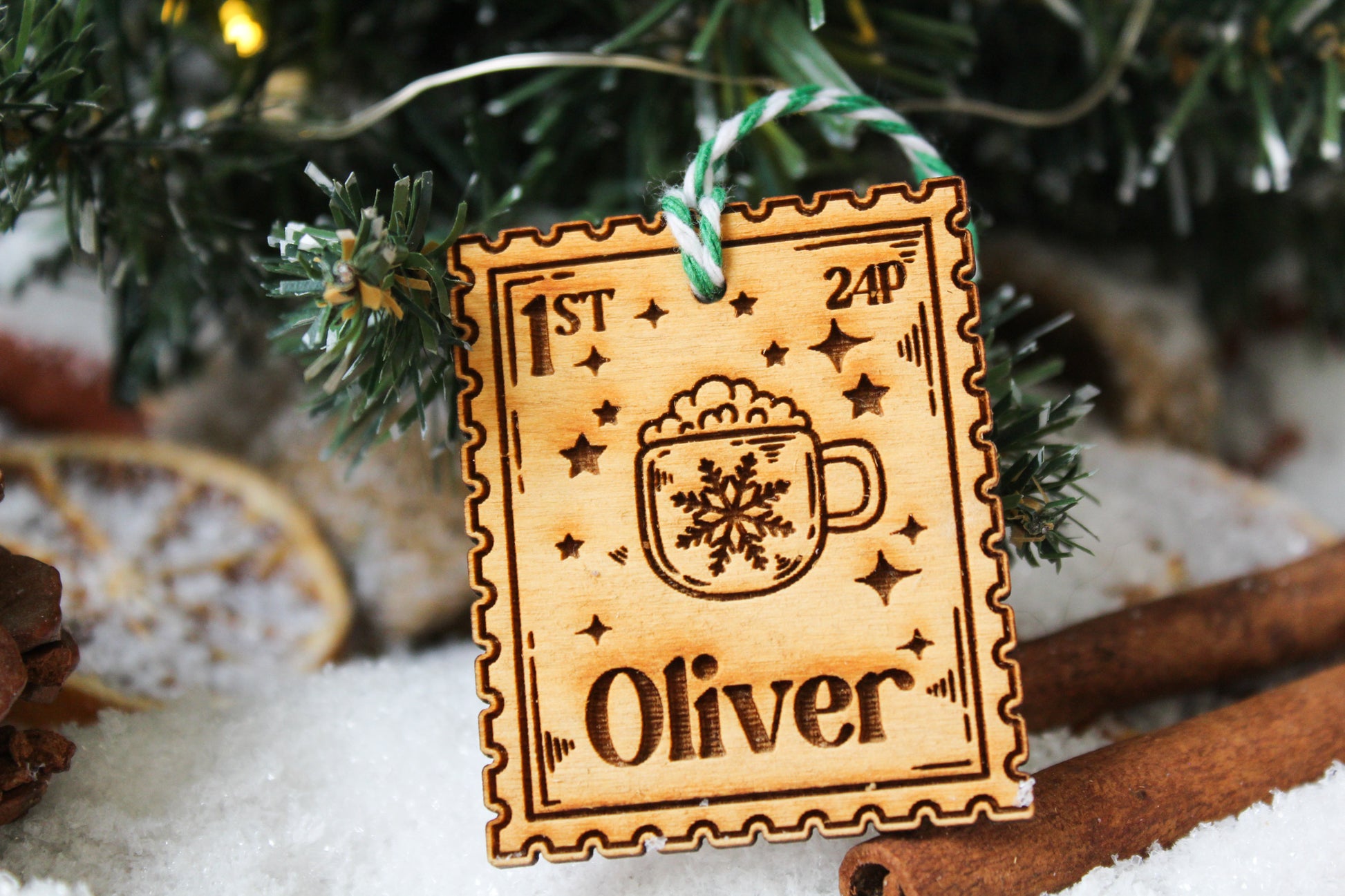 Stamp Collecting Bauble image 1