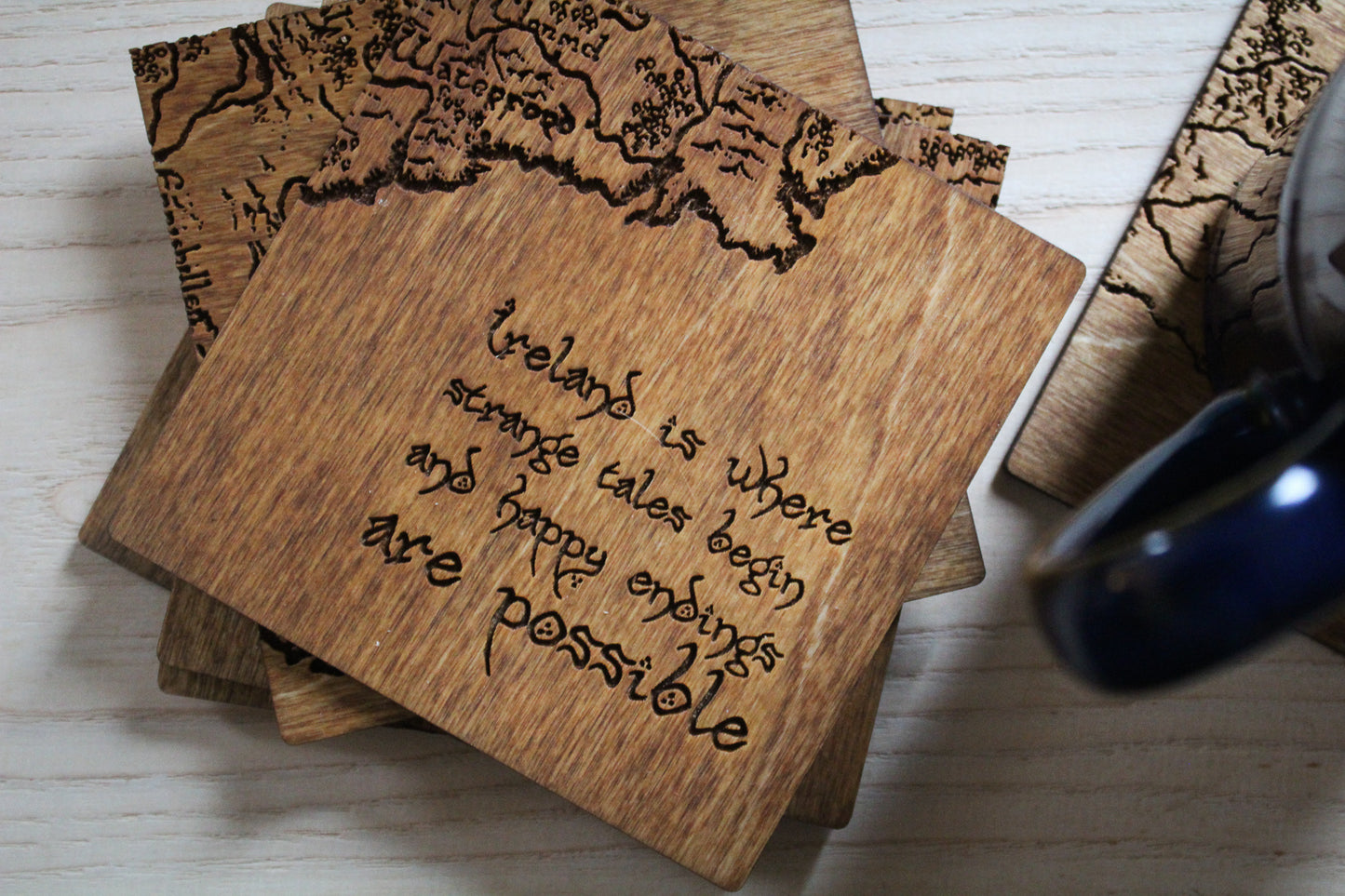 Éire Vintage Map Coasters image 9