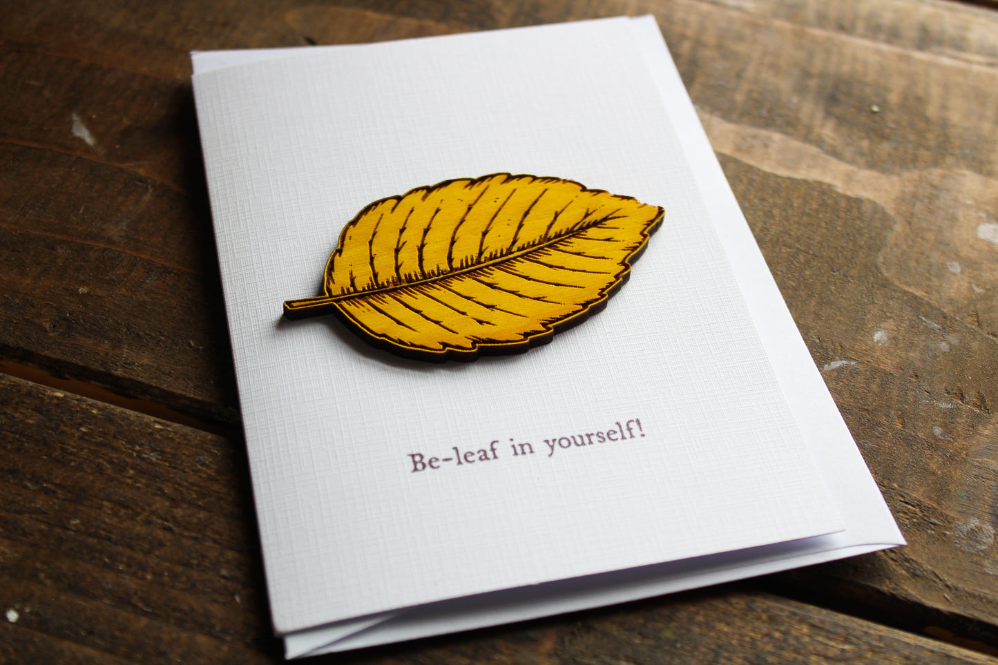 Be-leaf In Yourself! Card image 1