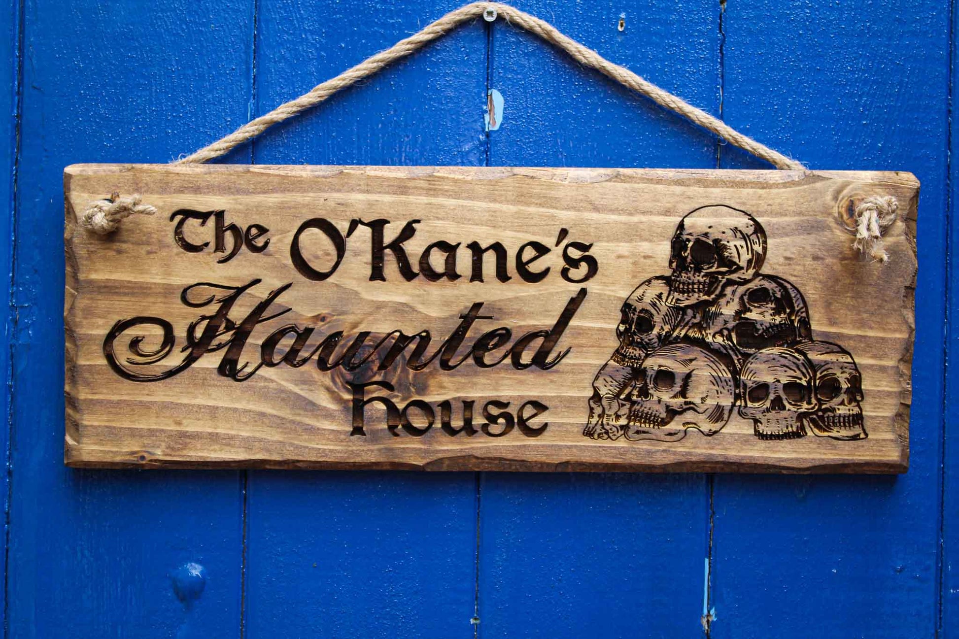 Personalised Haunted House Sign image 4