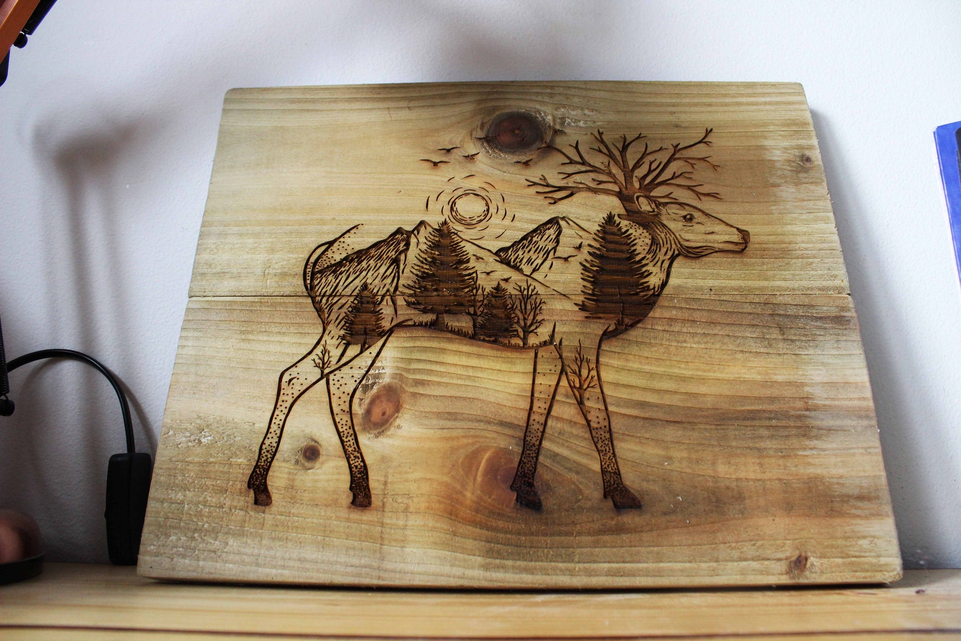 Deer Panel Art image 6