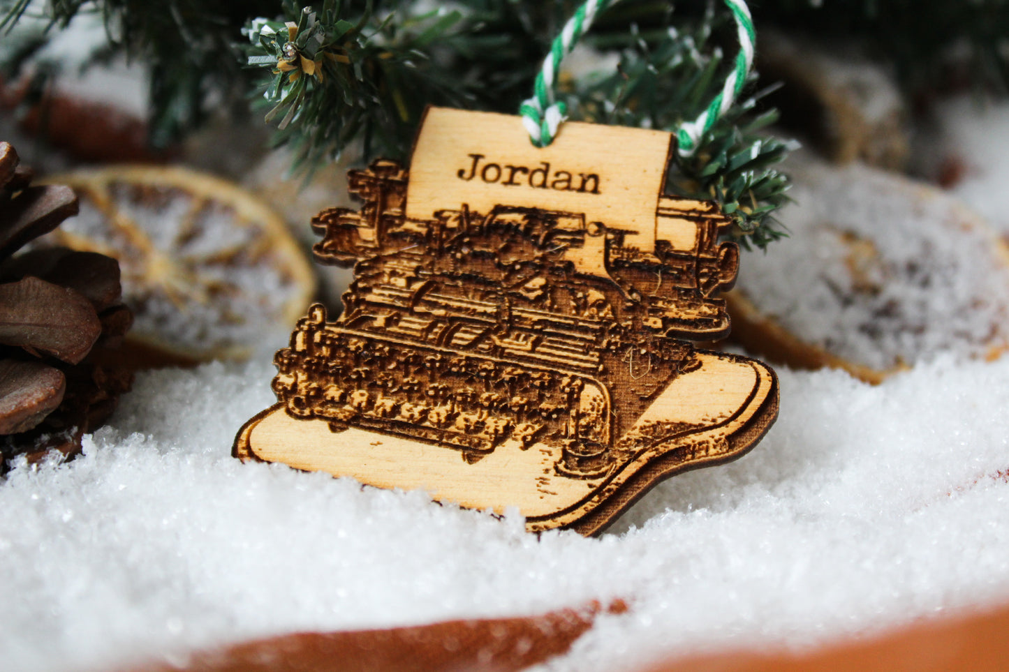 Typewriter Bauble image 2