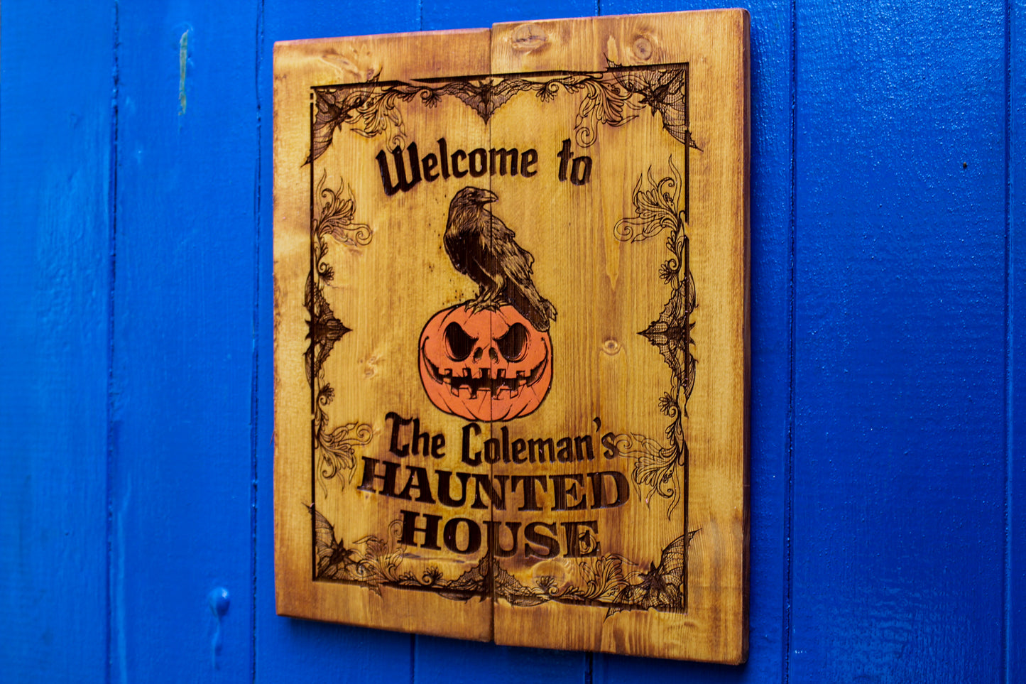 Personalised Haunted House Sign image 2