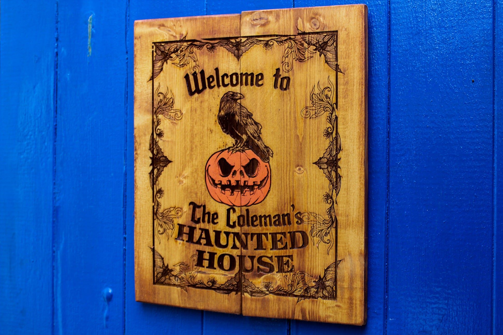 Personalised Haunted House Sign image 2