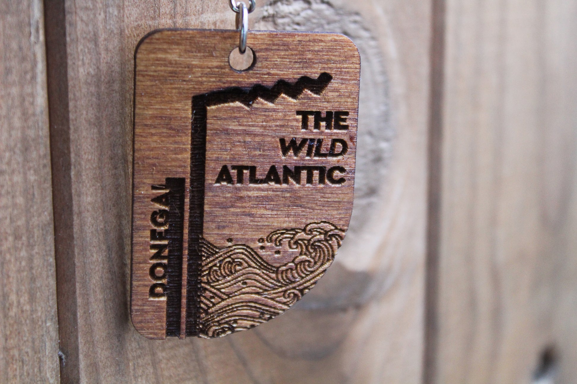 The Wild Atlantic (Donegal) Keyring image 2