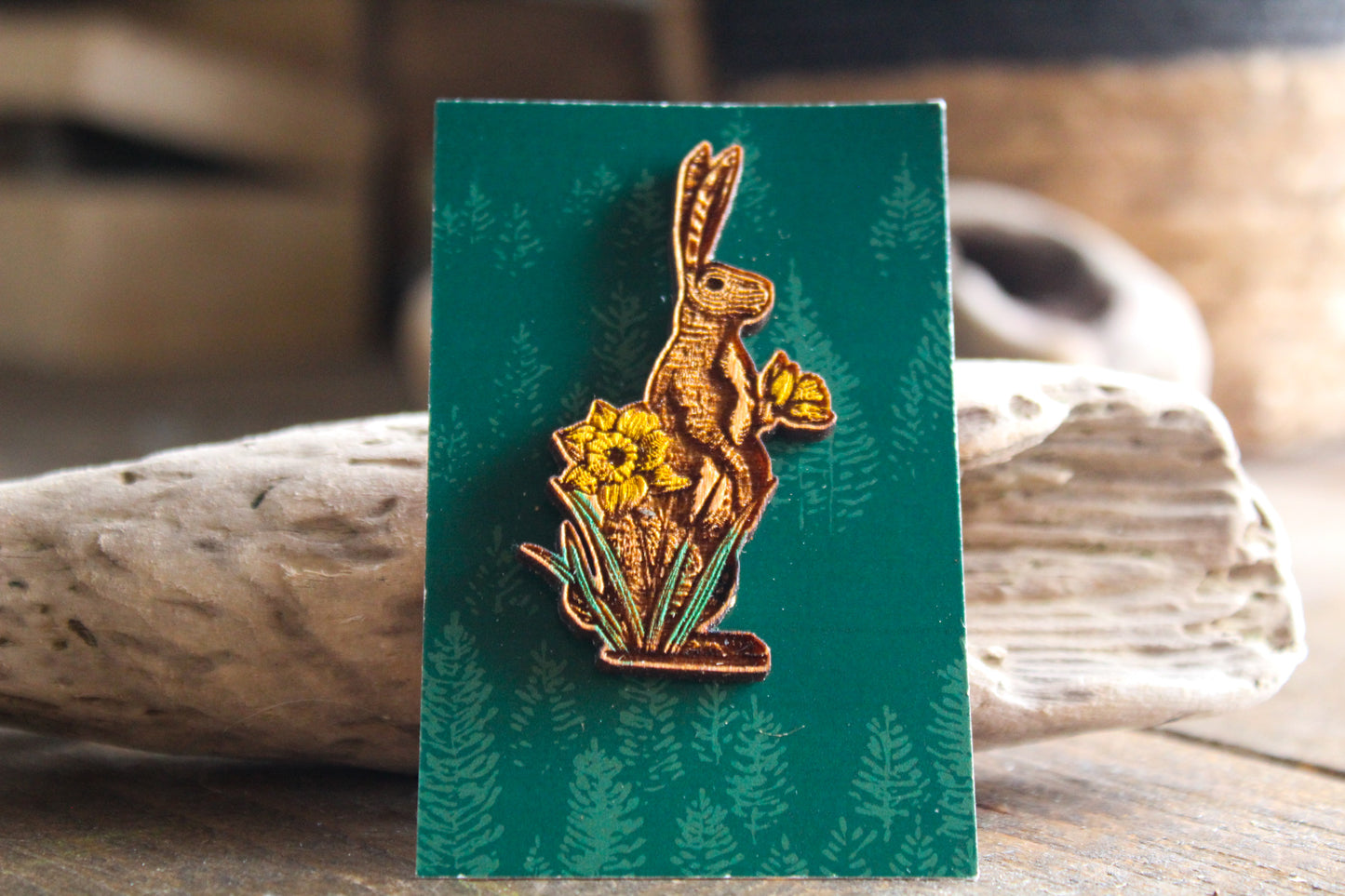 Spring Hare Pin image 2