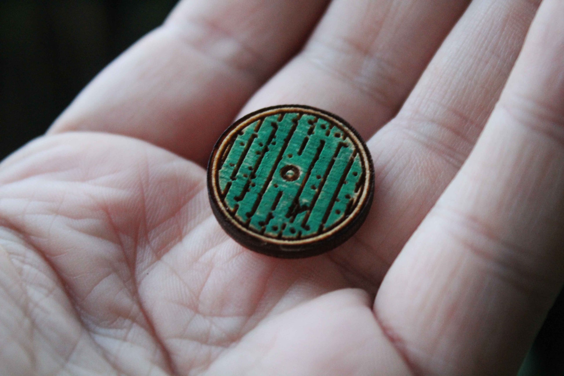 Bilbo's Door Pin image 4