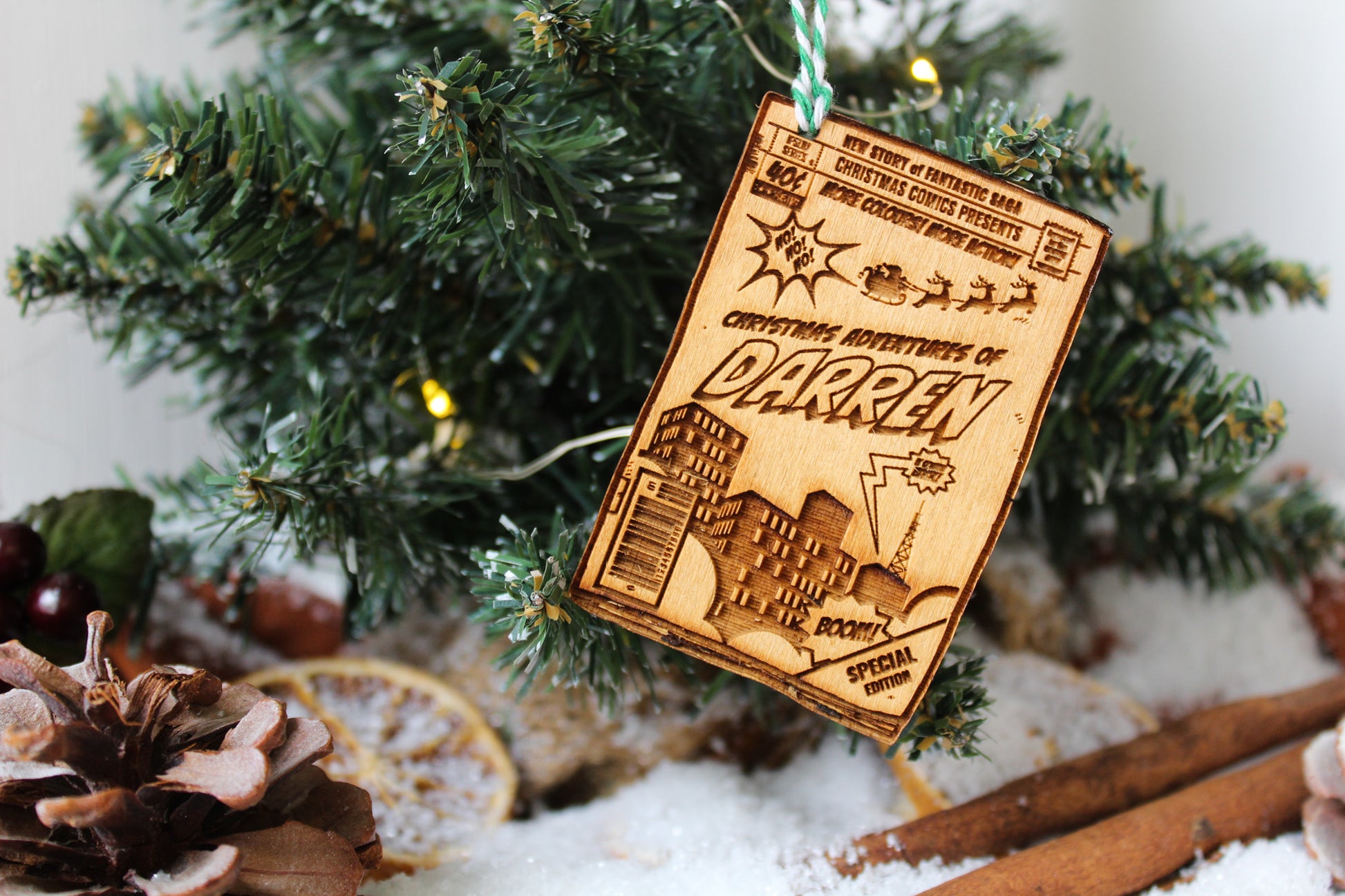Comic Book Bauble image 3