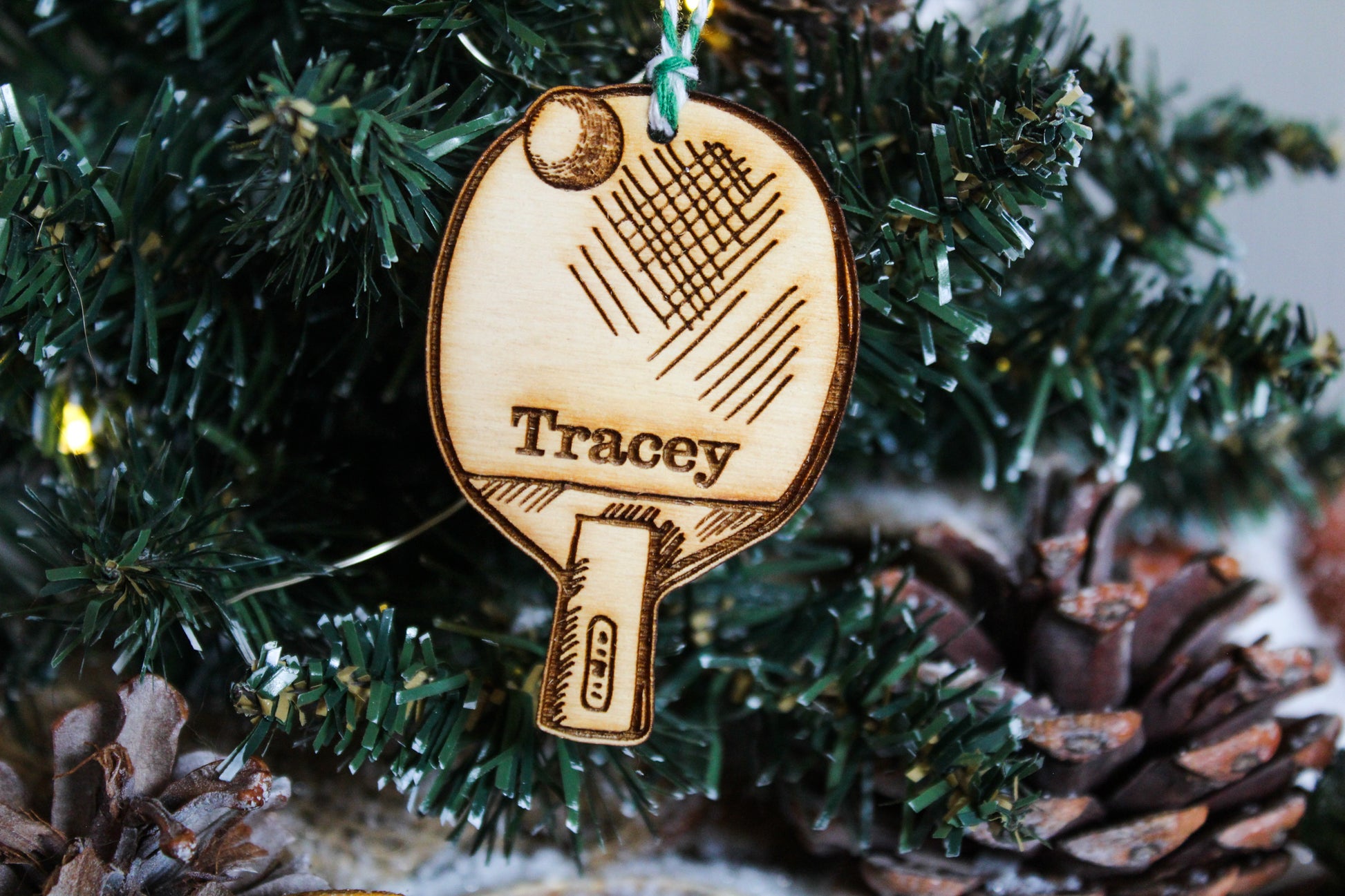 Table Tennis Bauble image 1