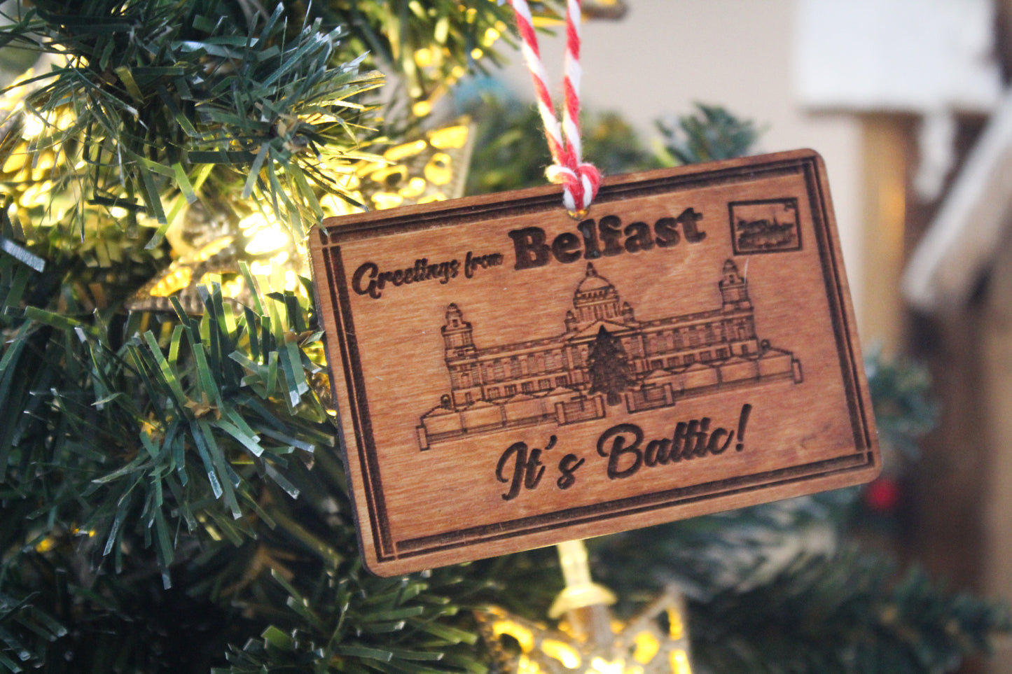 Belfast Postcard Bauble image 6