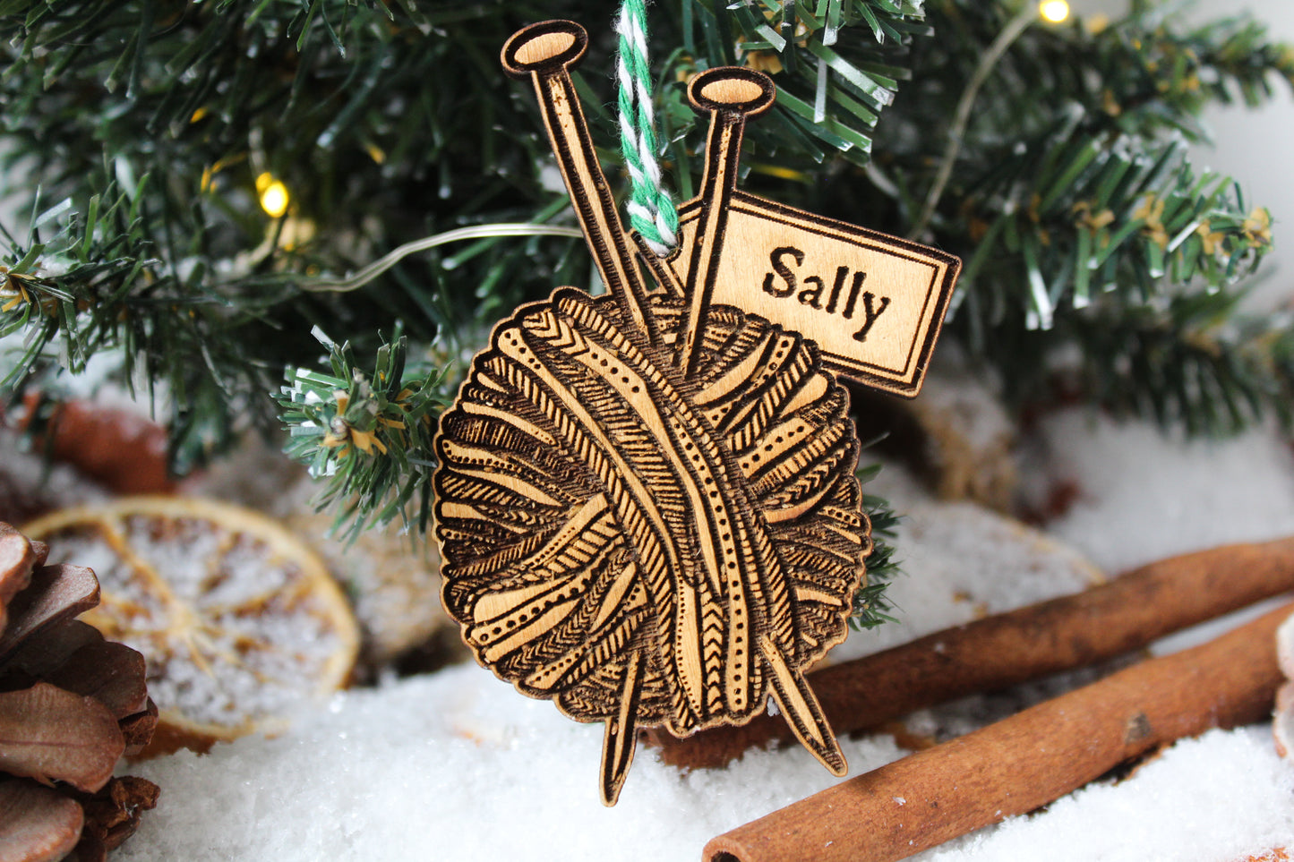 Knitting Bauble image 1