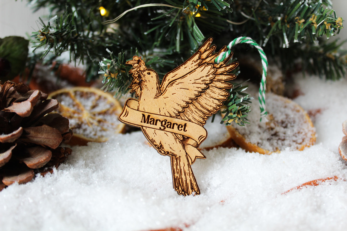 Peace Dove Bauble image 0