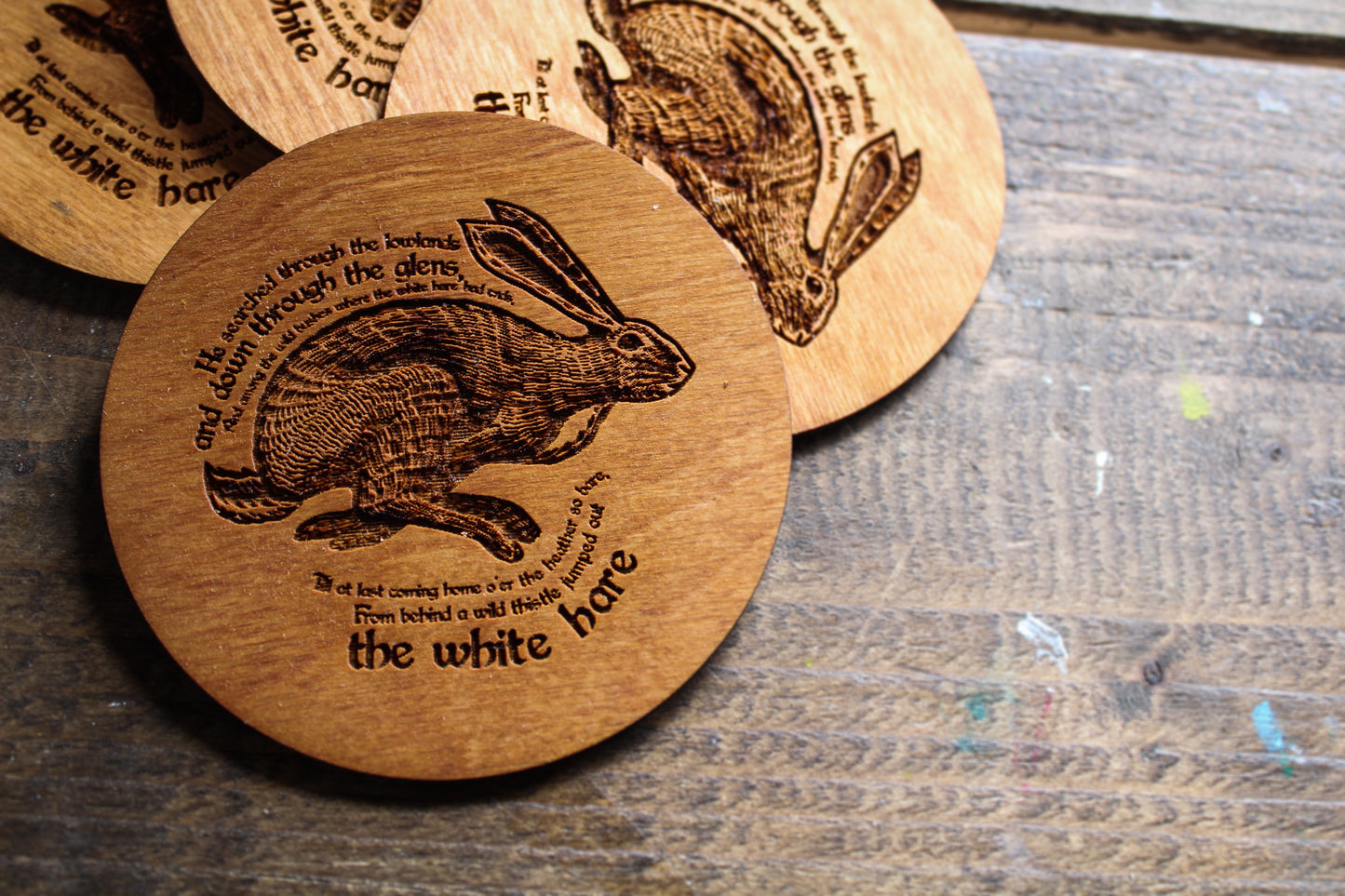 The White Hare Coasters image 5